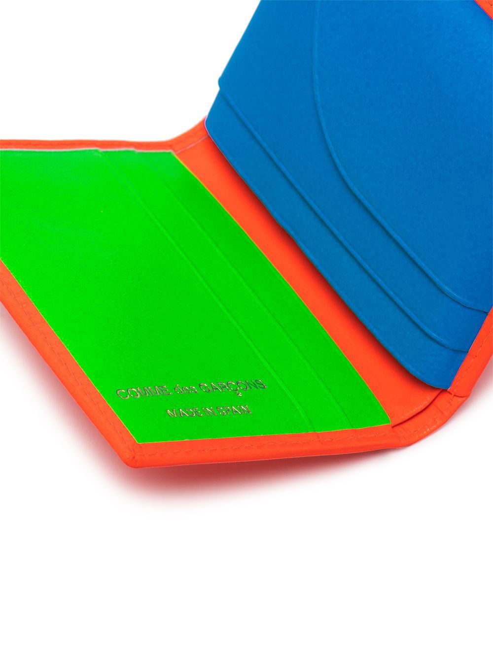 COMME DES GARÇONS Mini Cardholder Wallet - Super Fluo
