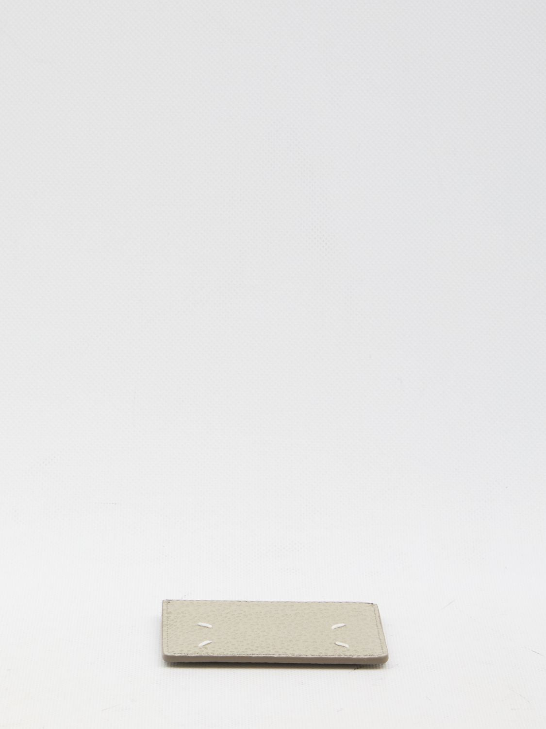 MAISON MARGIELA Grained Leather Mini Cardholder with Four Seams