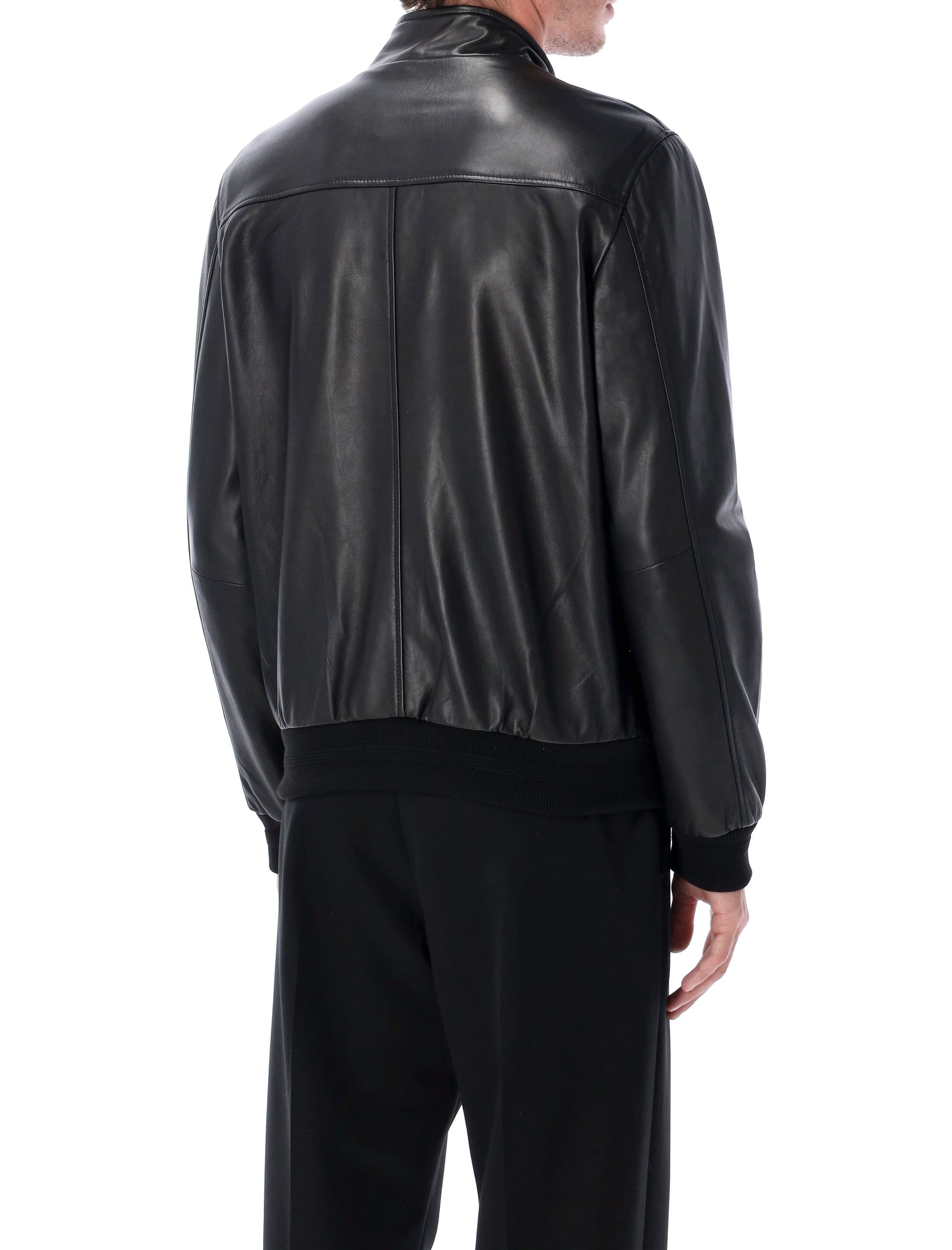 SWORD Timeless Leather Jacket for Men - Size 50