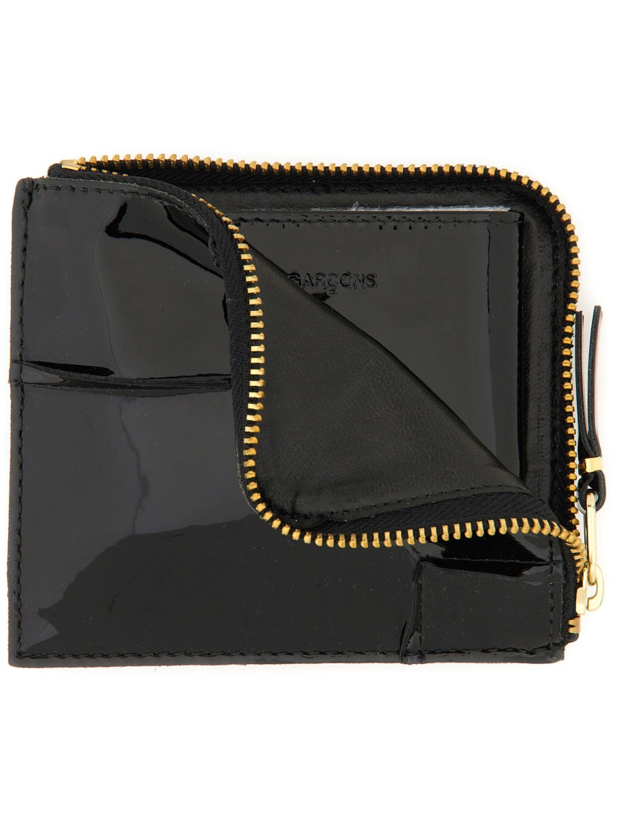 COMME DES GARÇONS WALLET Mini Reversed Hem Series Wallet