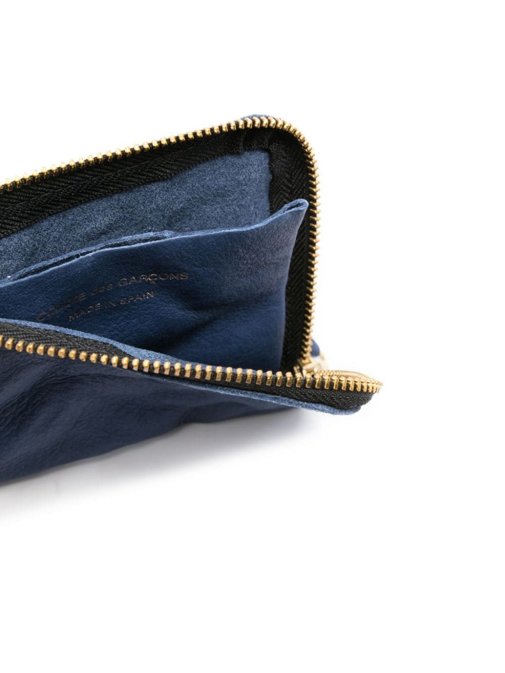 COMME DES GARÇONS WALLET Zip Around Mini Leather Wallet