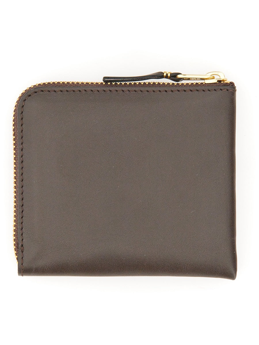 COMME DES GARÇONS WALLET Mini Wallet in Luxurious Calfskin