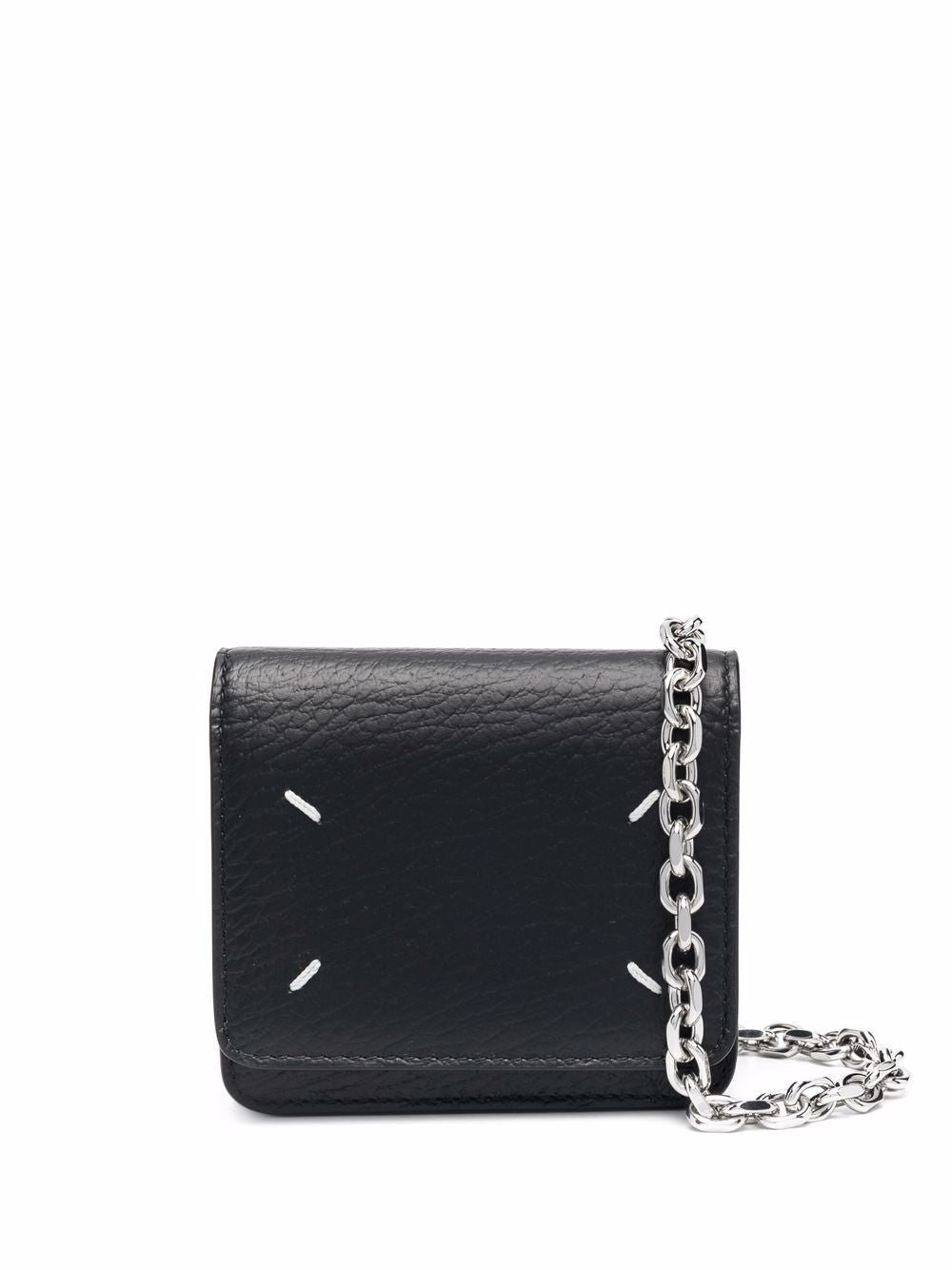 MAISON MARGIELA Mini Leather Chain Wallet