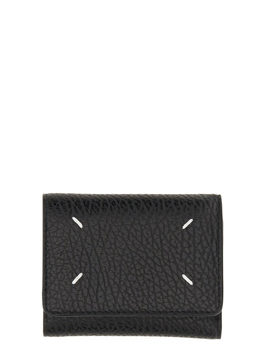 MAISON MARGIELA Mini Leather Wallet with Four Stitches