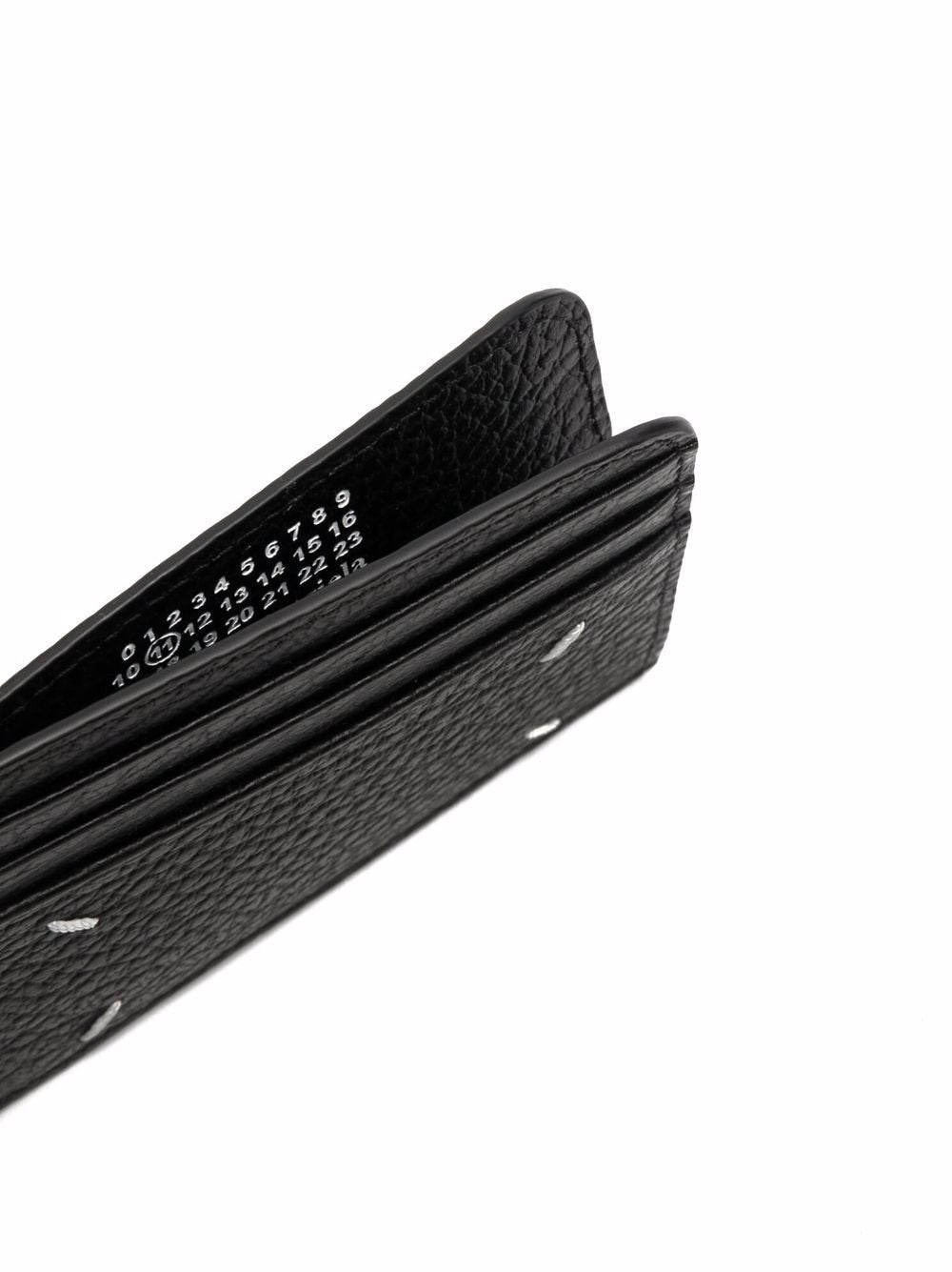 MAISON MARGIELA Mini Card Holder with Four Stitches