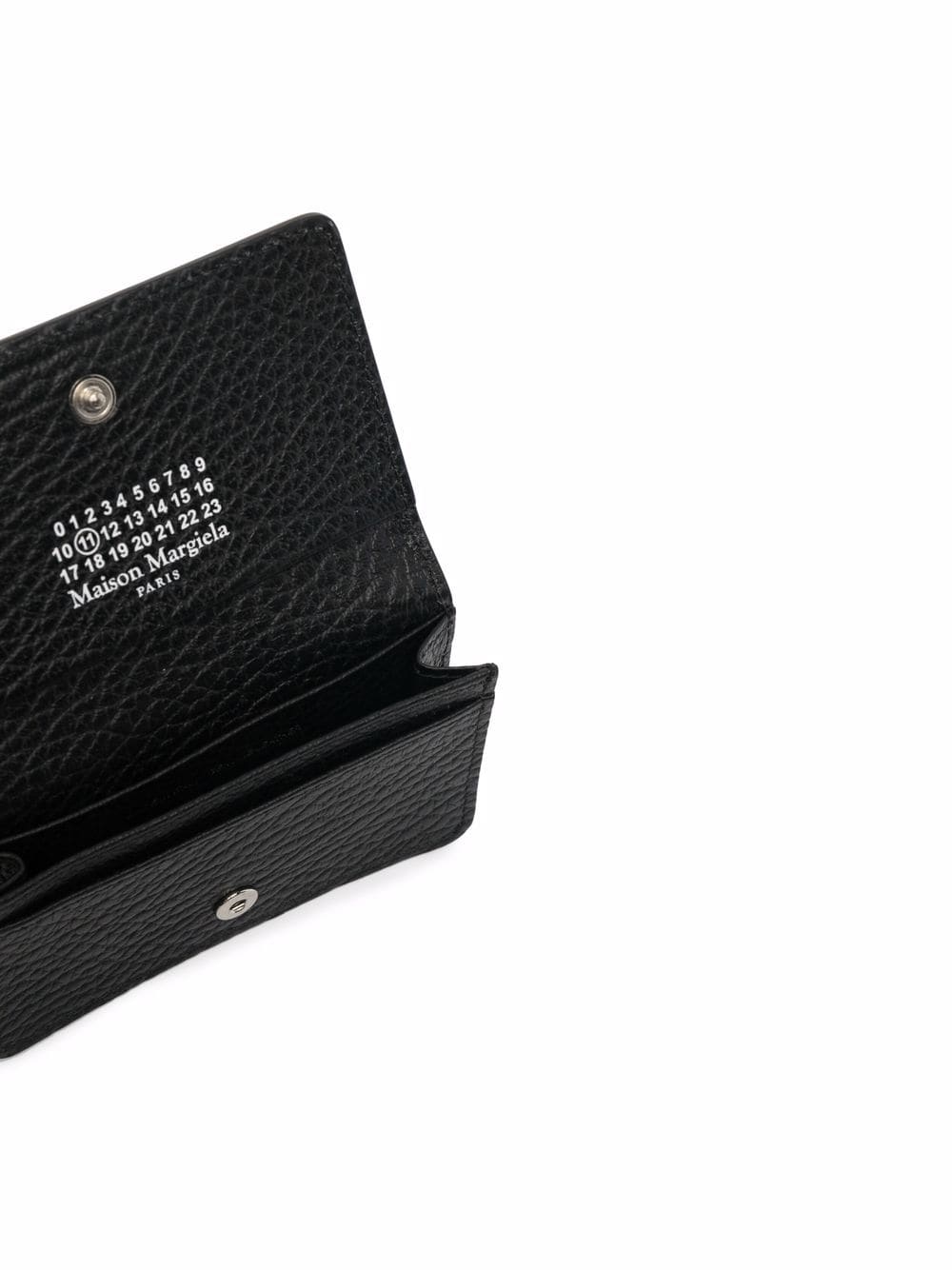 MAISON MARGIELA Mini Grained Leather Purse with Four Stitch Detail