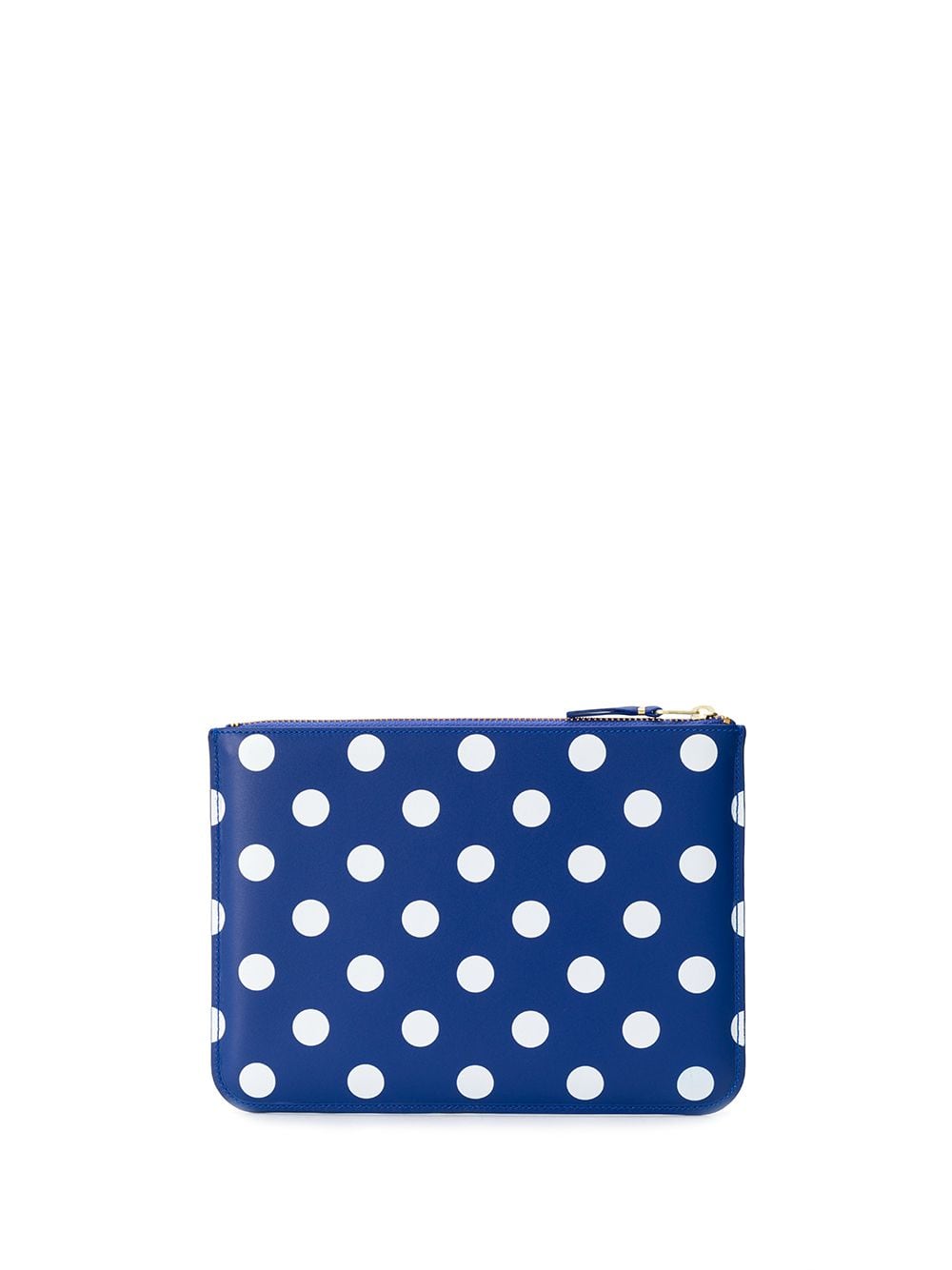 COMME DES GARÇONS WALLET Mini Polka Dot Zip Wallet (21.5 x 16 cm)