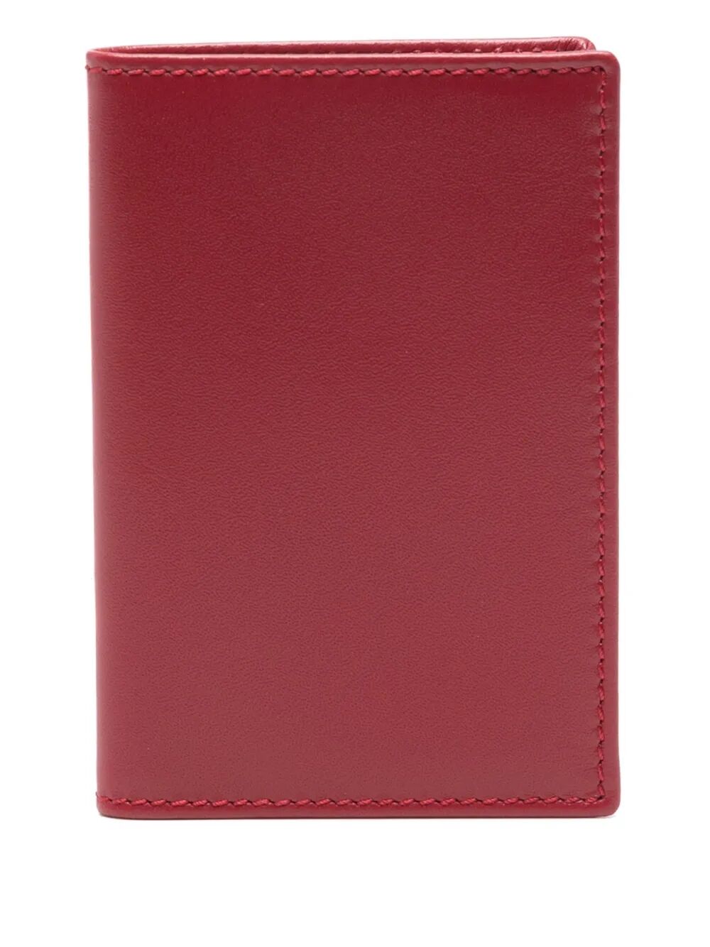 COMME DES GARÇONS WALLET Classic Leather Bi-Fold Mini Wallet - 7 x 10.5 cm