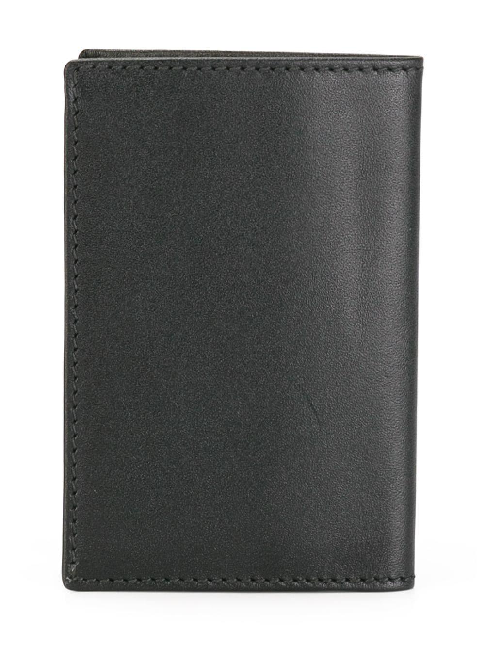 COMME DES GARÇONS WALLET Mini Grainy Leather Wallet