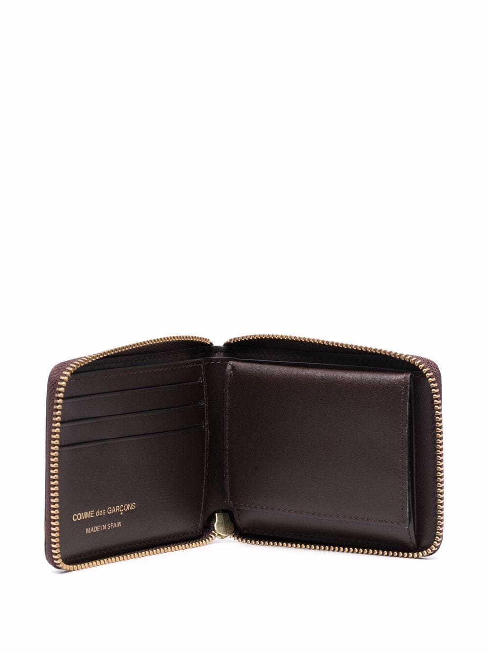 COMME DES GARÇONS WALLET Grained Leather Wallet - Timeless Design