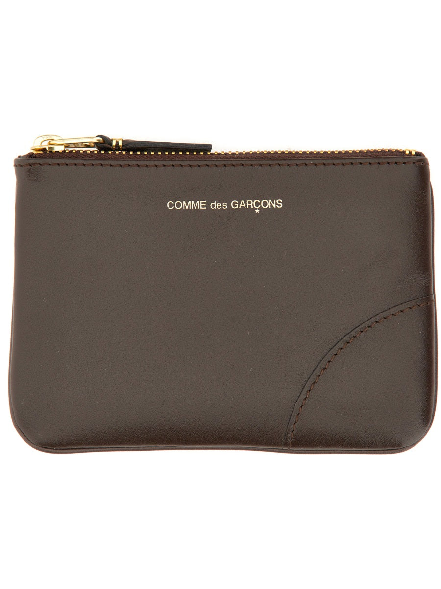 COMME DES GARCONS WALLET Mini Zippered Clutch Wallet