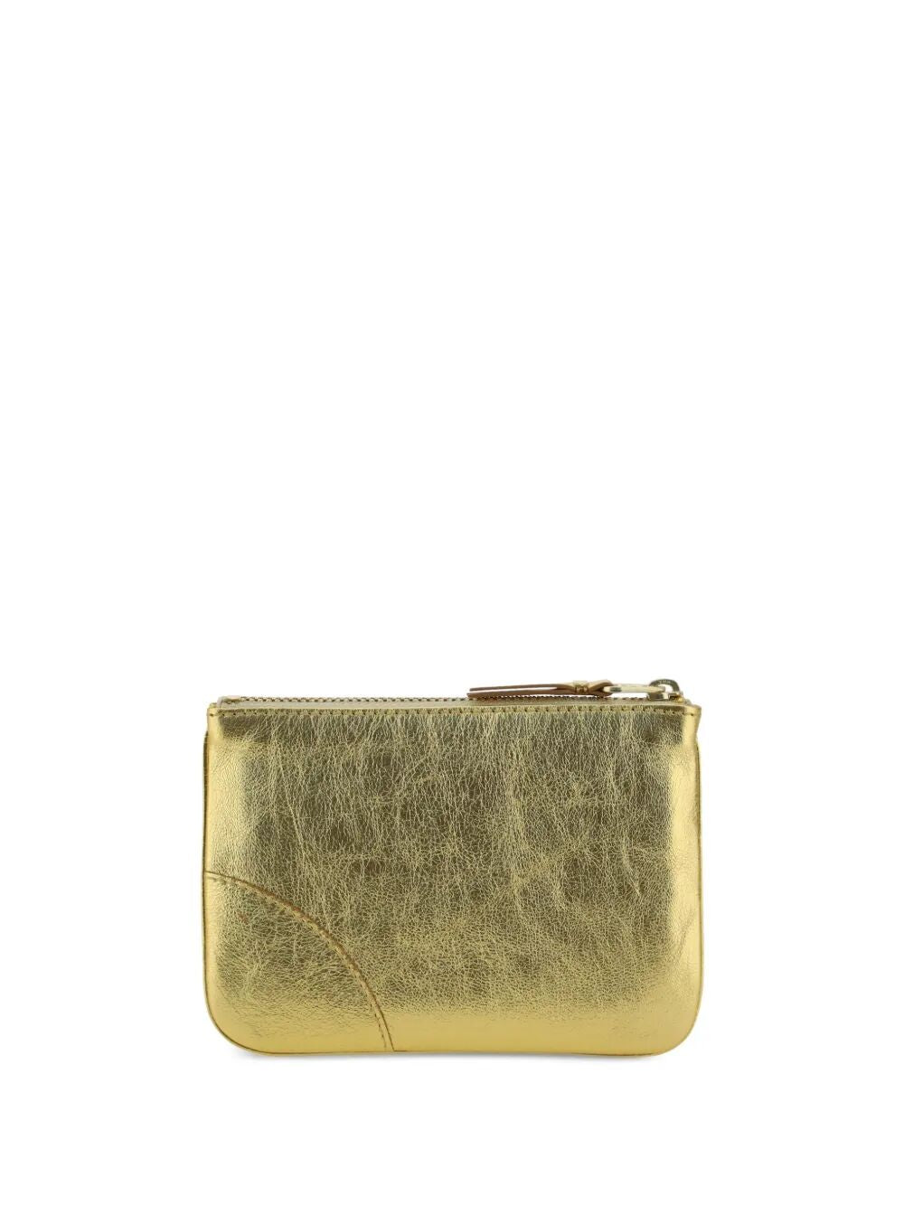 COMME DES GARÇONS WALLET Mini Metallic Pouch Handbag