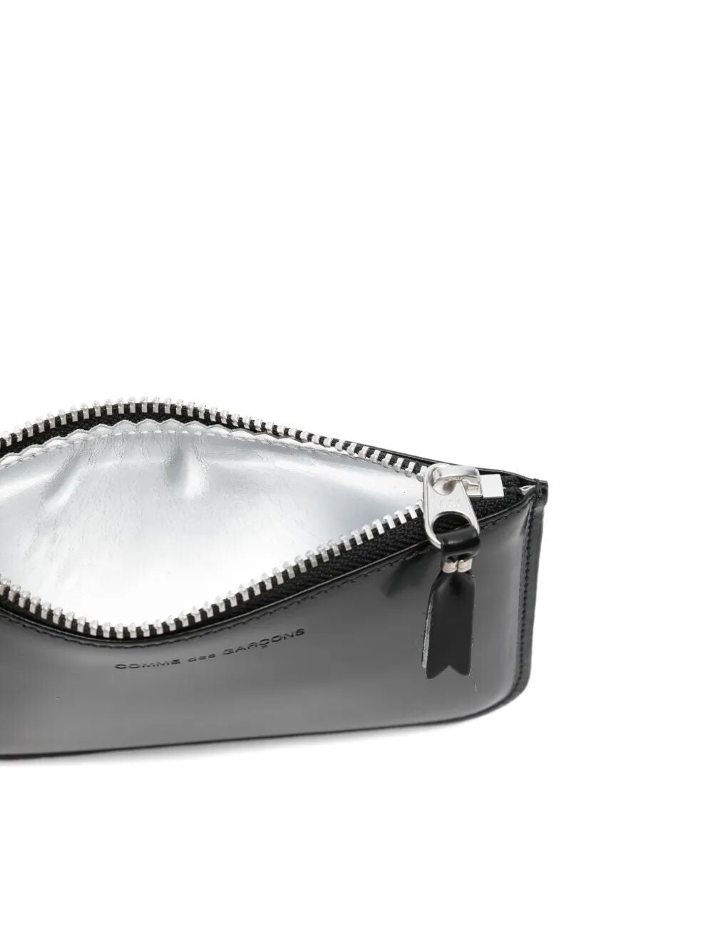 COMME DES GARÇONS WALLET Mini Metallic Pouch Handbag
