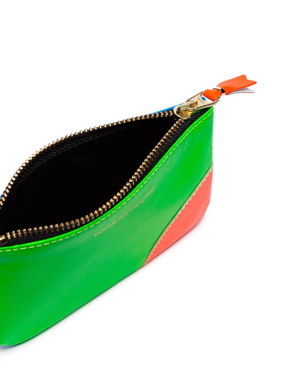 COMME DES GARÇONS WALLET Raffia Zip Mini Wallet