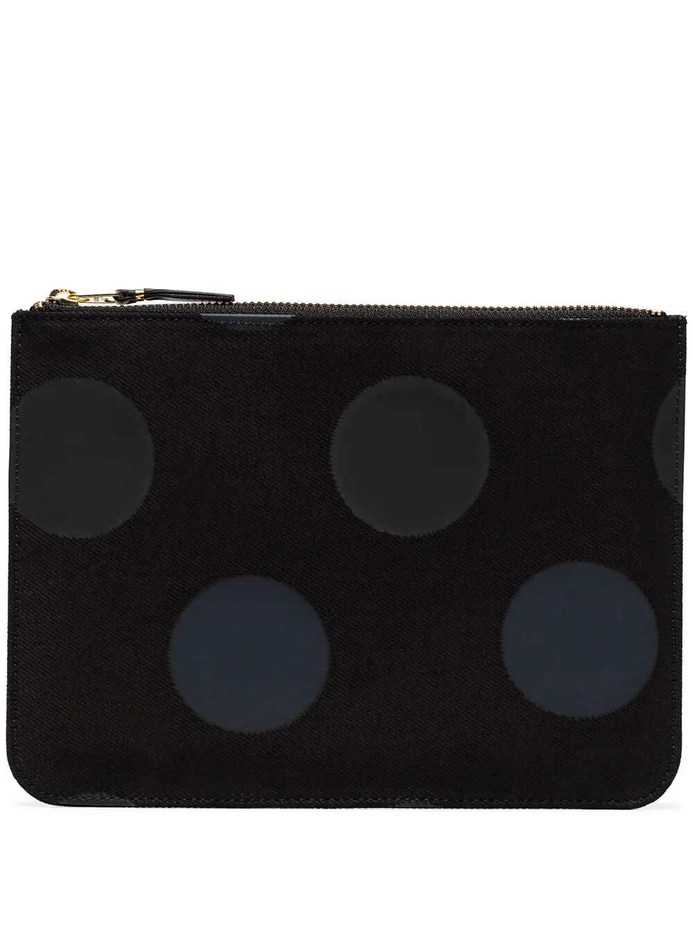 COMME DES GARÇONS WALLET Logo Zip Mini Wallet