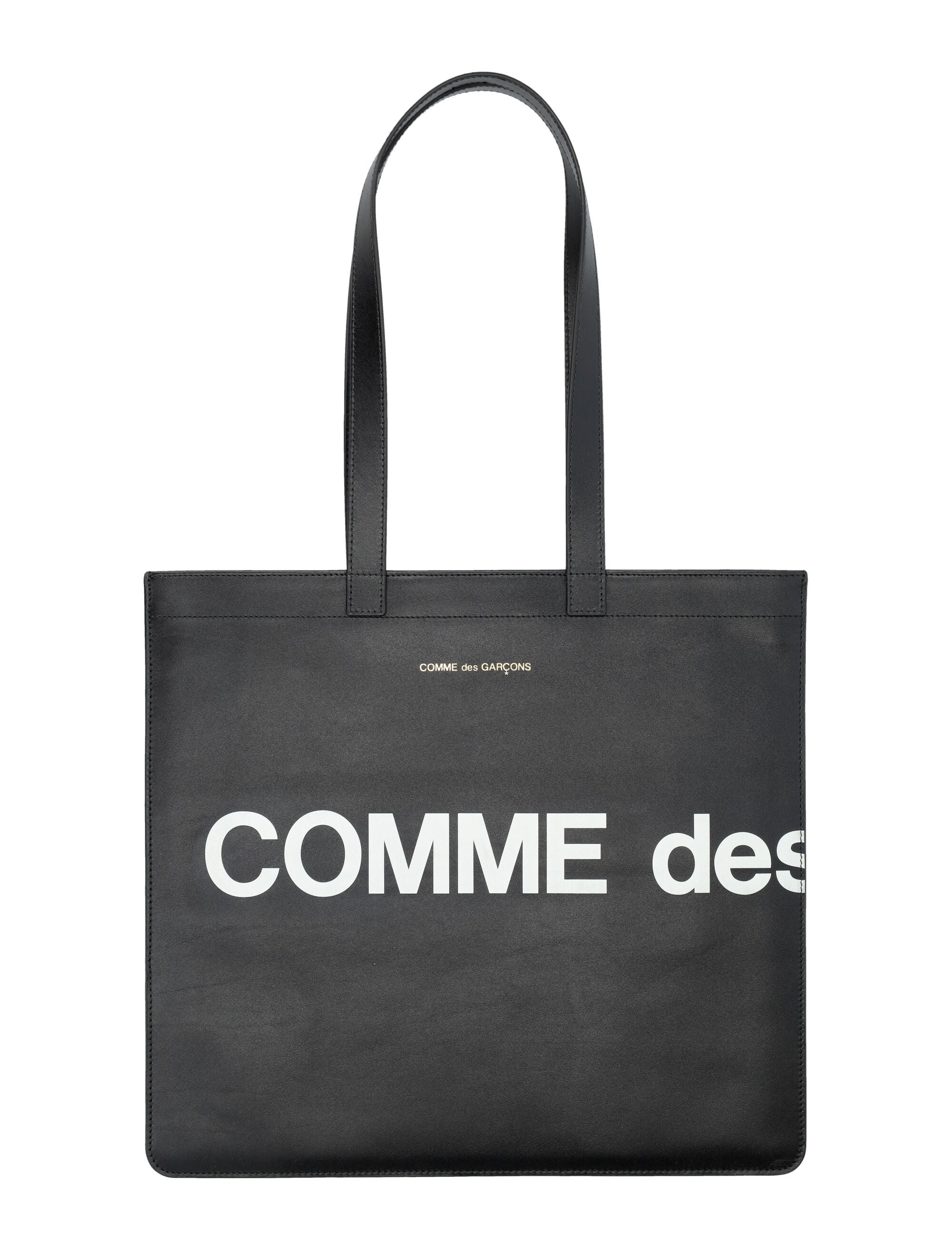 COMME DES GARÇONS WALLET Logo Tote Handbag - 36x33 cm