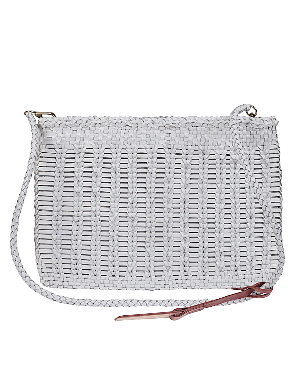 VIPERA Woven Pattern Handbag with Removable Strap - SS25