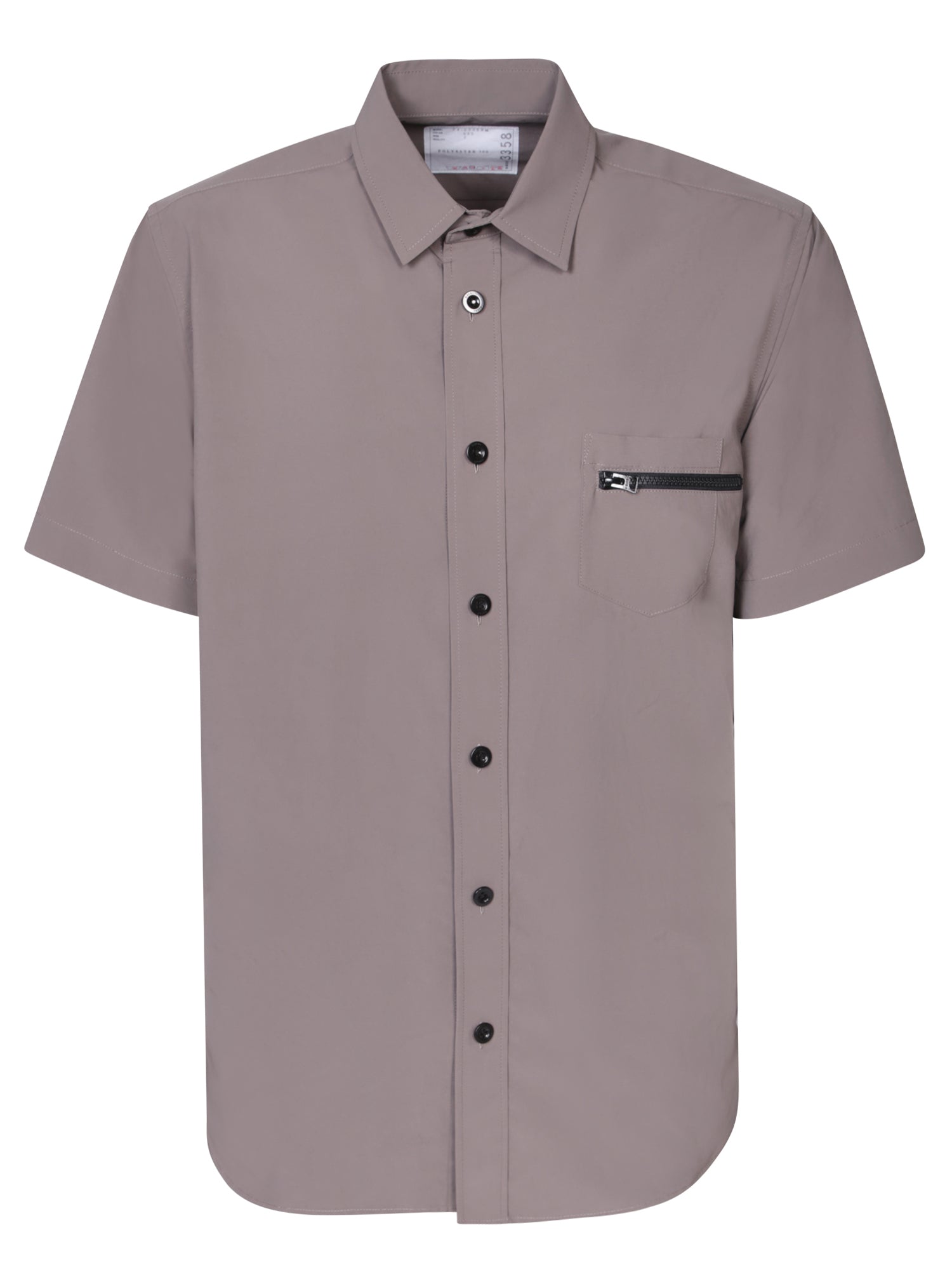 SACAI Men's Classic Short Sleeve Mini Shirt