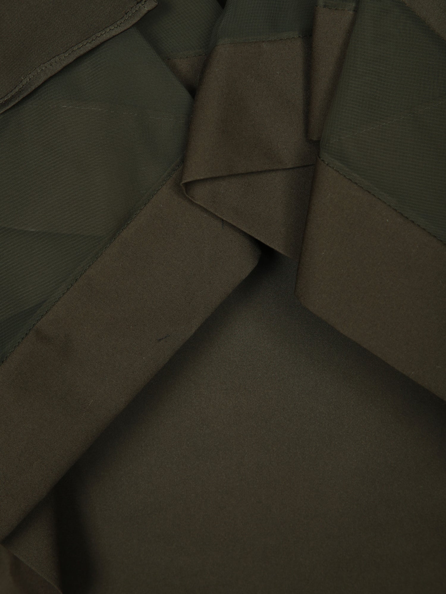 SACAI Asymmetrical Ruffle Long Dress for Women