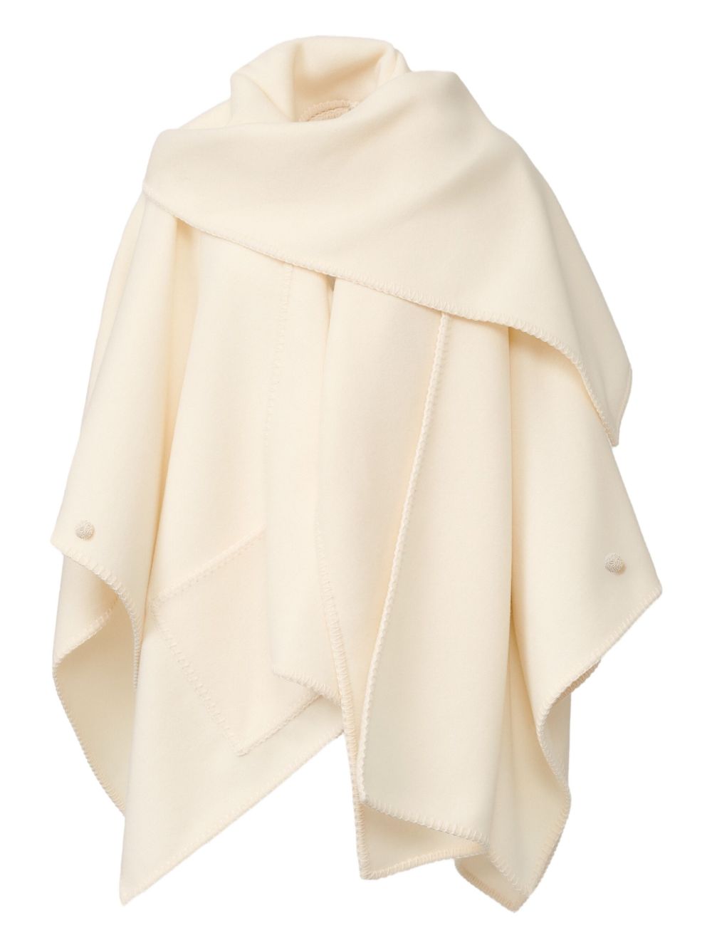 FABIANA FILIPPI Wool Cape for Women - FW25 Collection