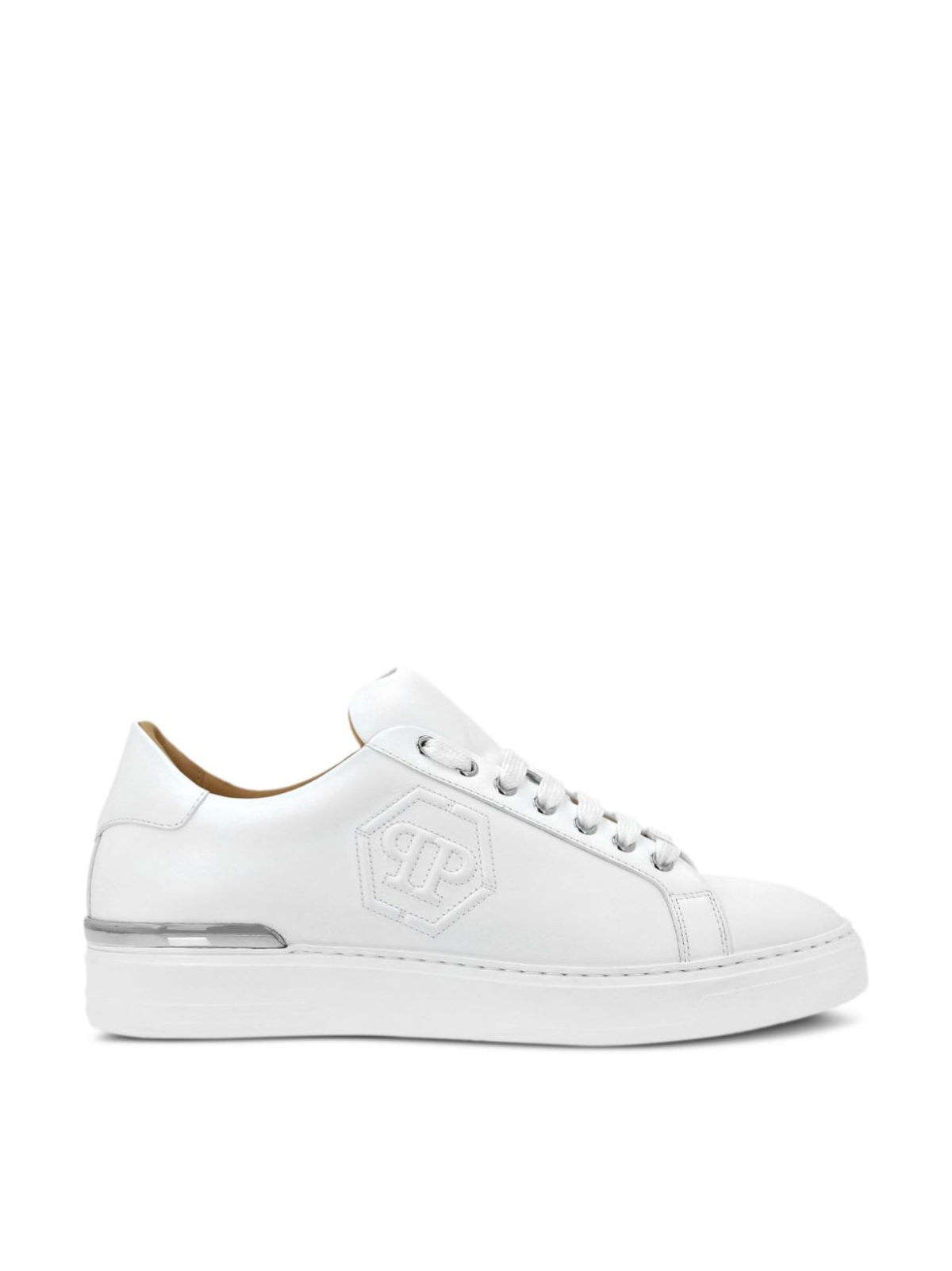 PHILIPP PLEIN Hexagon Logo Low-Top Sneakers for Men
