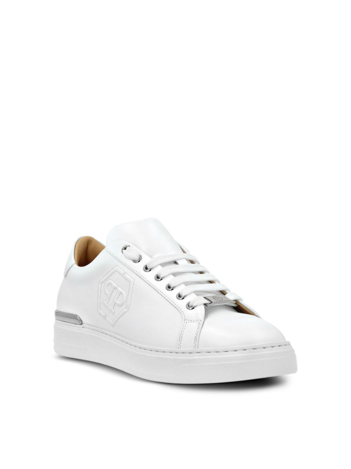 PHILIPP PLEIN Hexagon Logo Low-Top Sneakers for Men