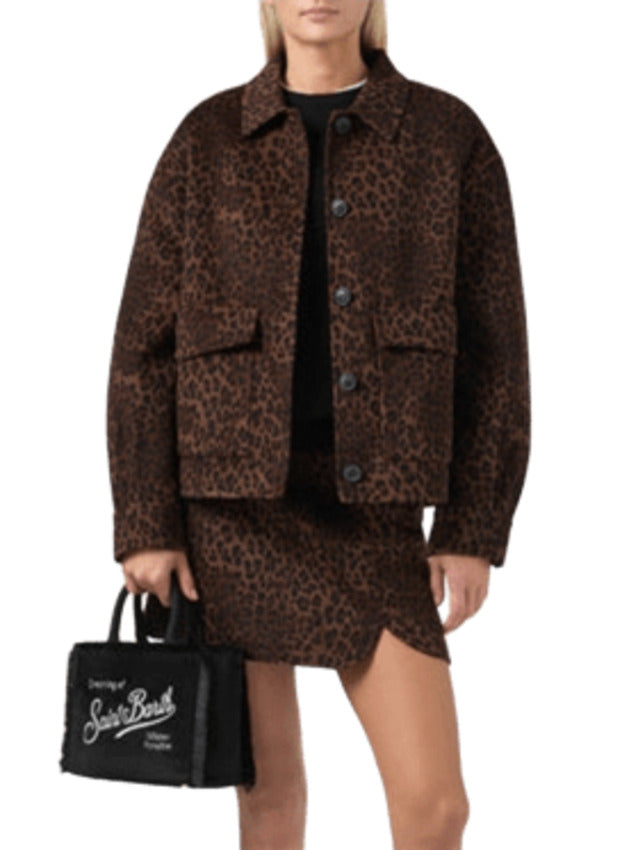 SAINT BARTH Timeless Mini Velvet Handbag