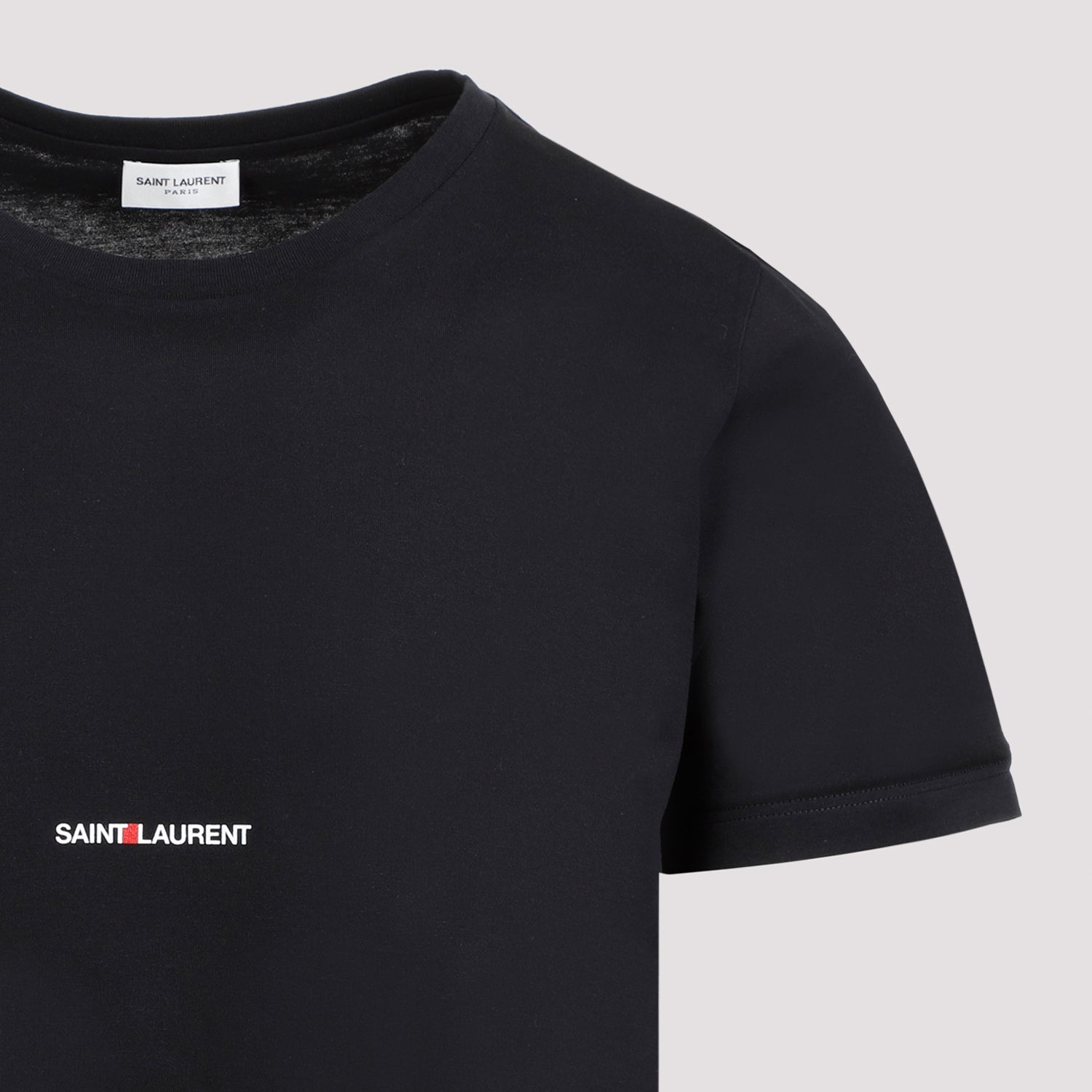 SAINT LAURENT Sleek Logo T-Shirt for Men