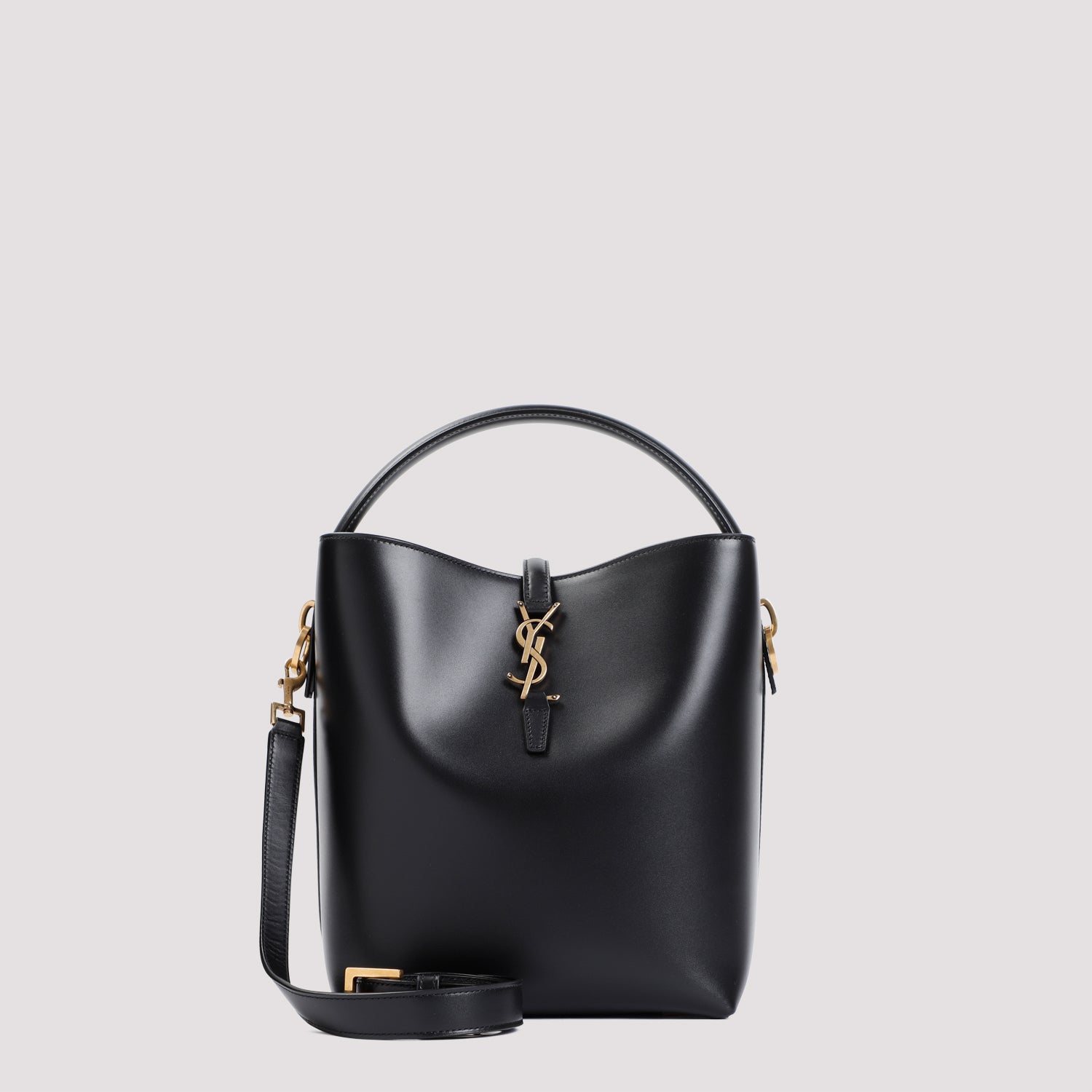 SAINT LAURENT Mini Handbag with Light Bronze Hardware