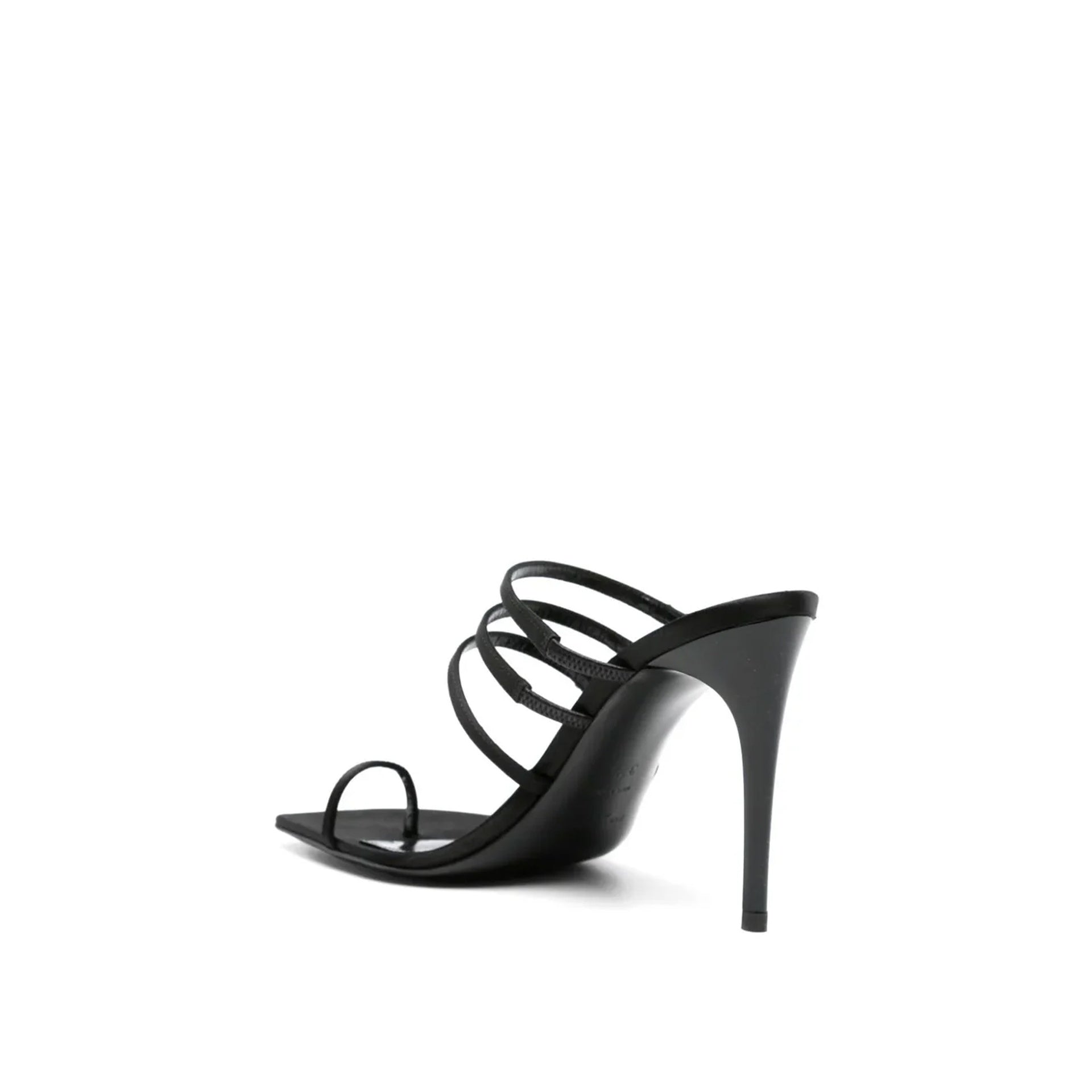 SAINT LAURENT Chic Satin Sandals with 9.5 cm Heel