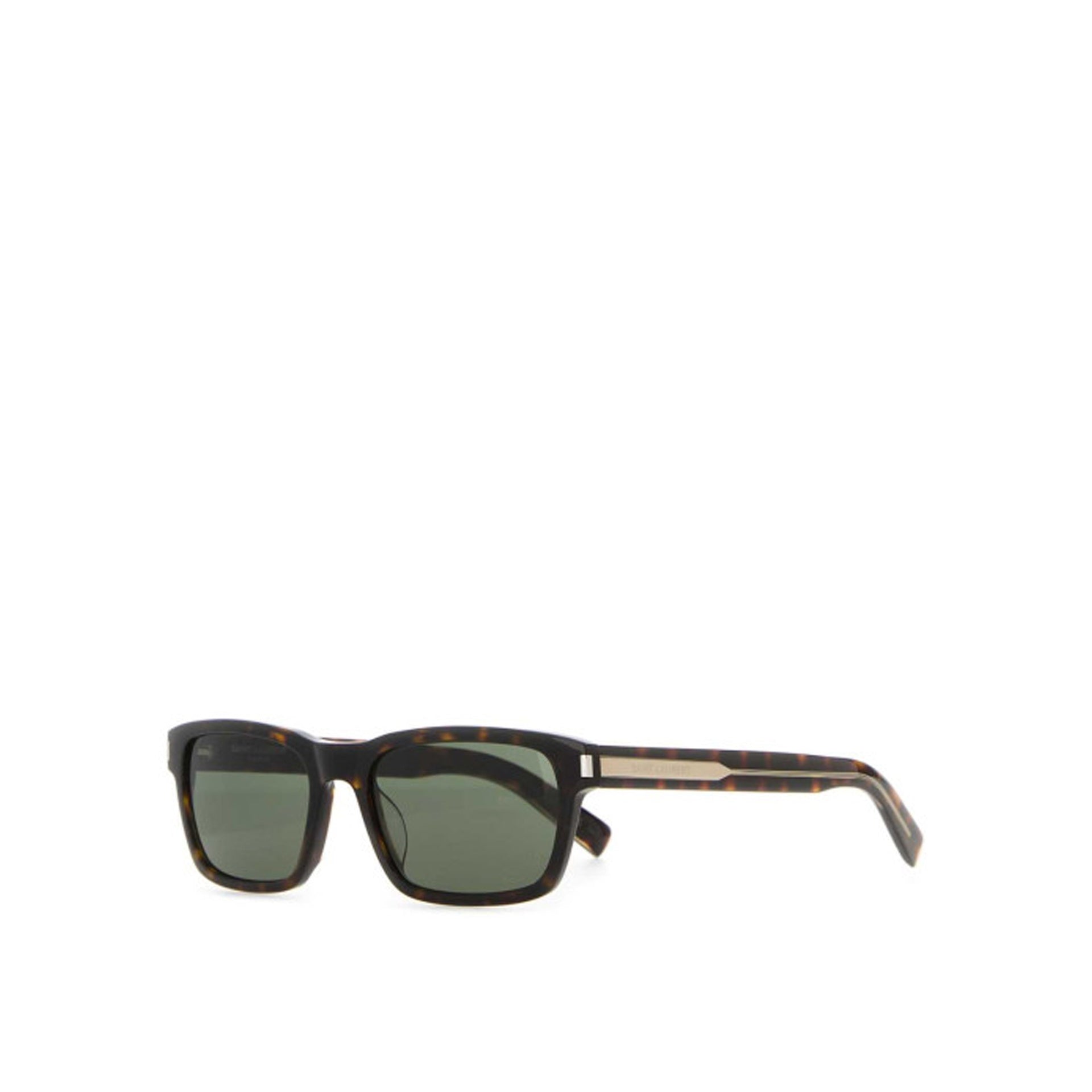 SAINT LAURENT Chic Square Logo Sunglasses