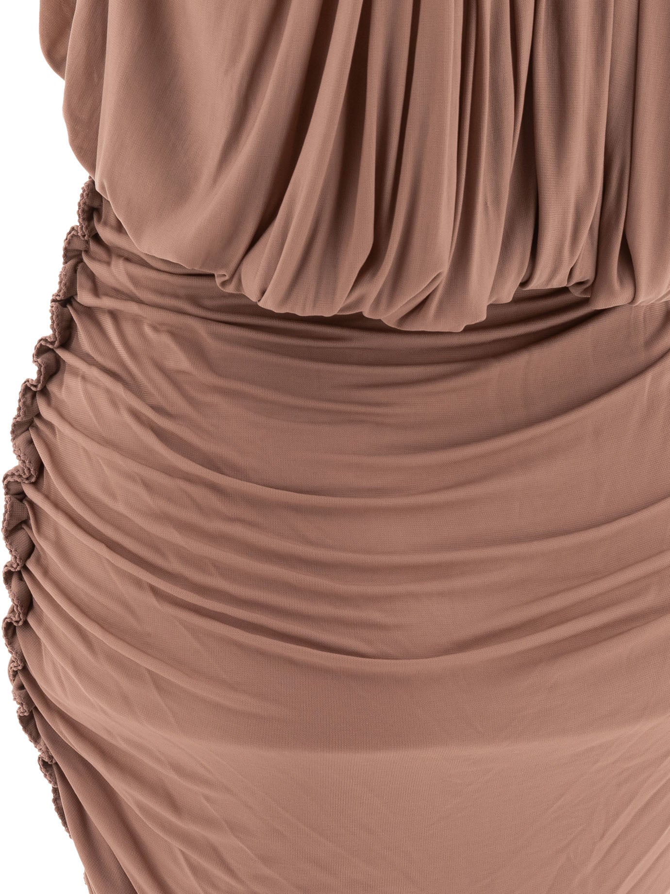 SAINT LAURENT Draped Mini Dress for Stylish Women