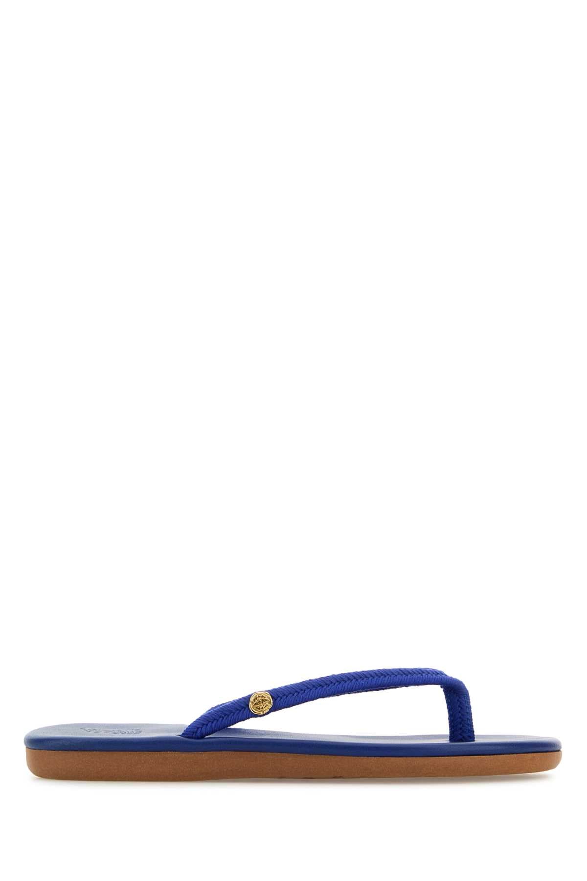 ANCIENT GREEK SANDALS Women's Mini Fabric Thong Slippers