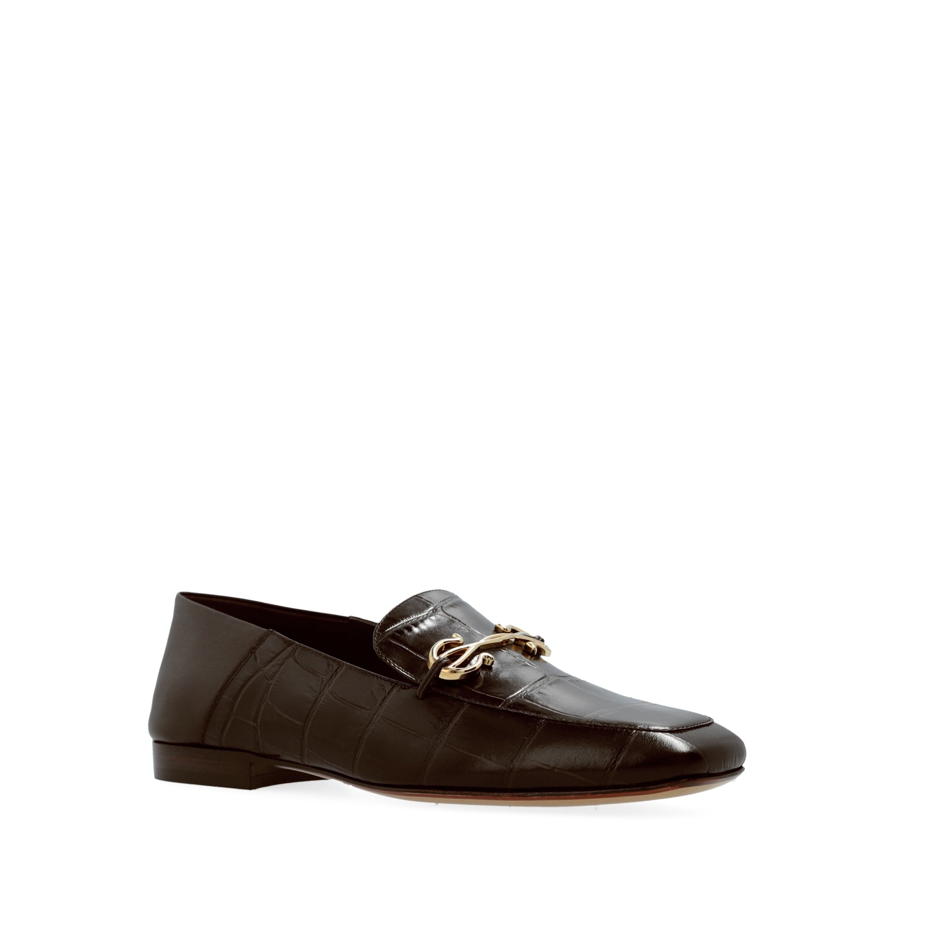 Ferragamo Elegant Leather Loafers with Slip-On Design
