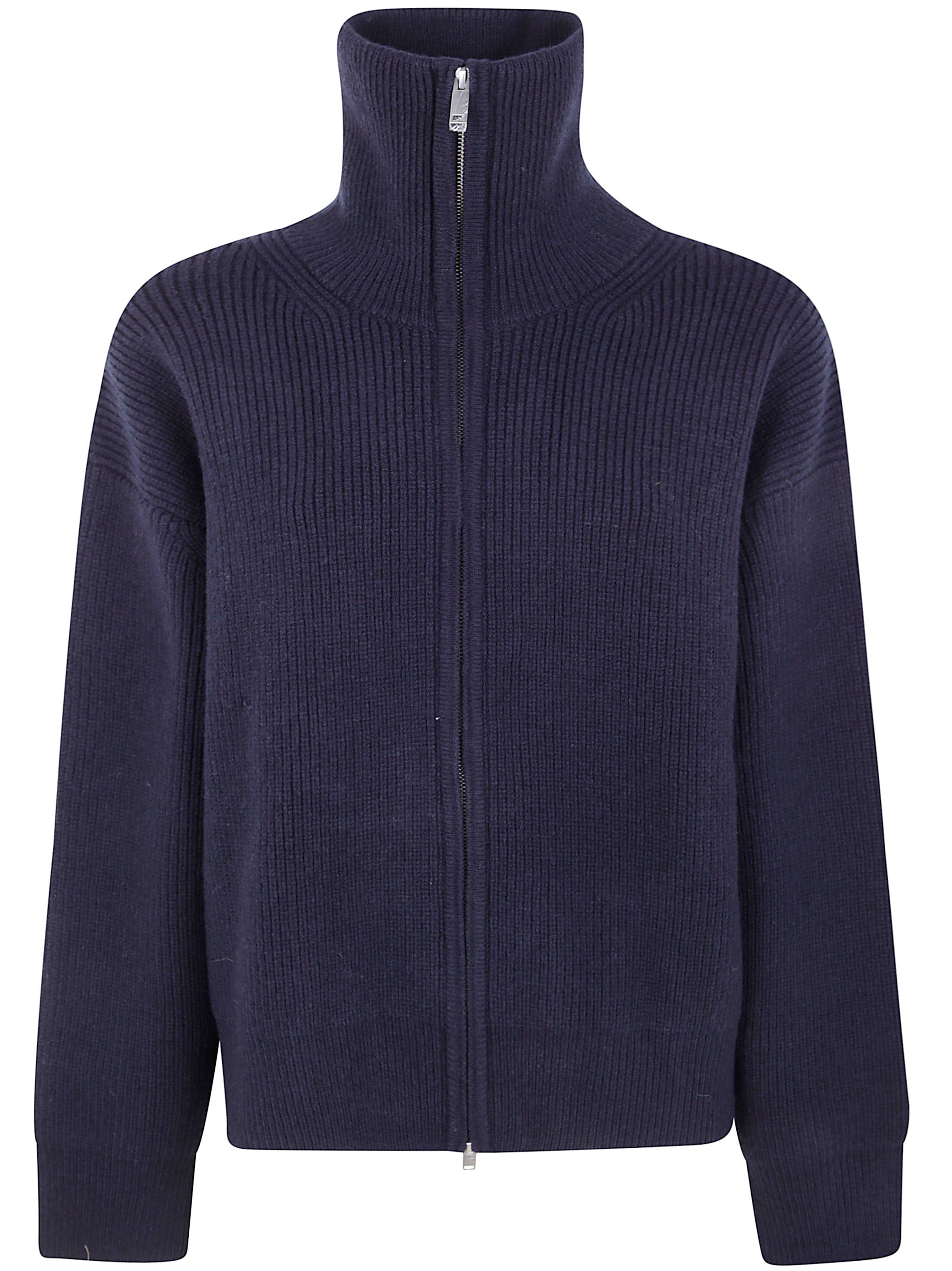 STUDIO NICHOLSON Rib Zip Through Jumper for Women