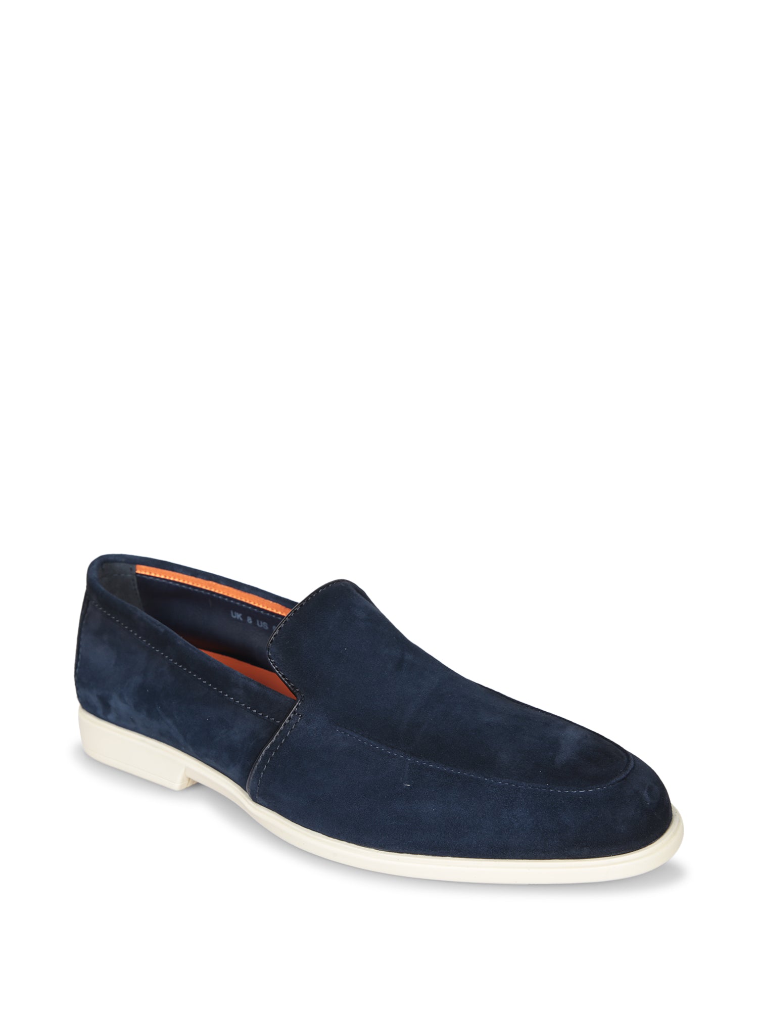 SANTONI Elegant Suede Loafers for Men