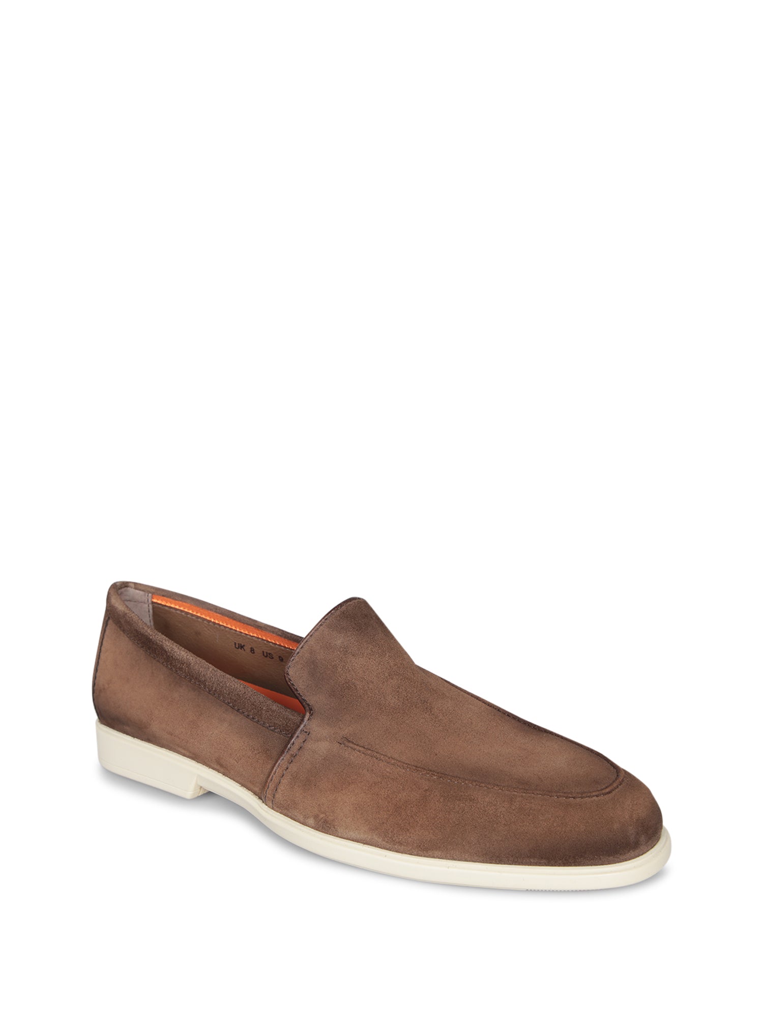 SANTONI Elegant Suede Loafers for Men