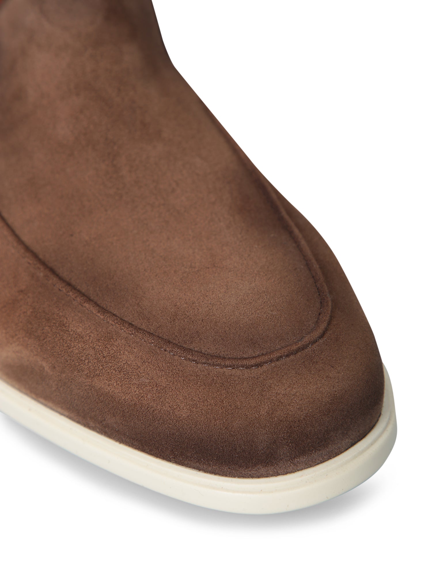 SANTONI Elegant Suede Loafers for Men