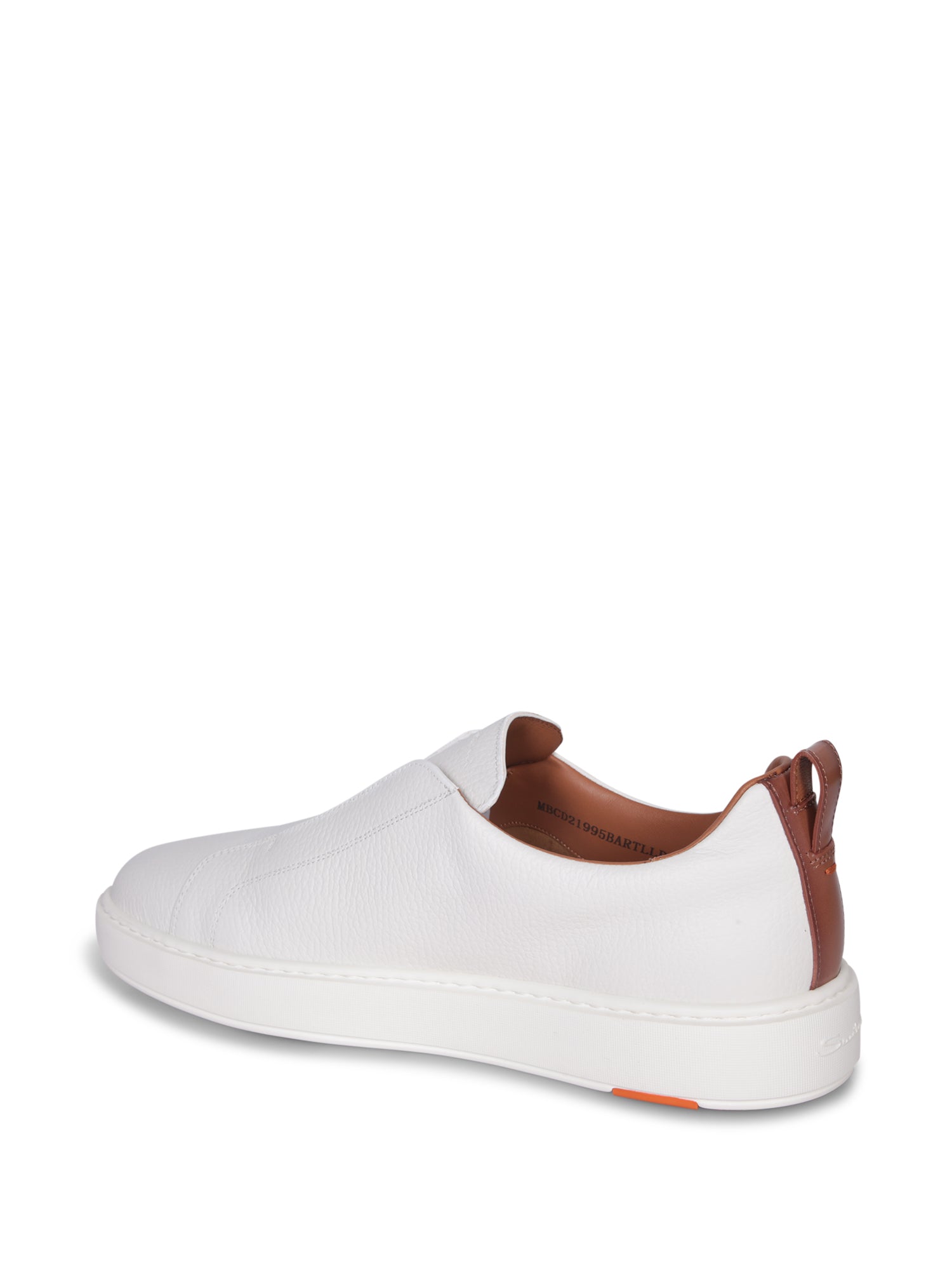SANTONI Elegant Leather Sneakers for Men