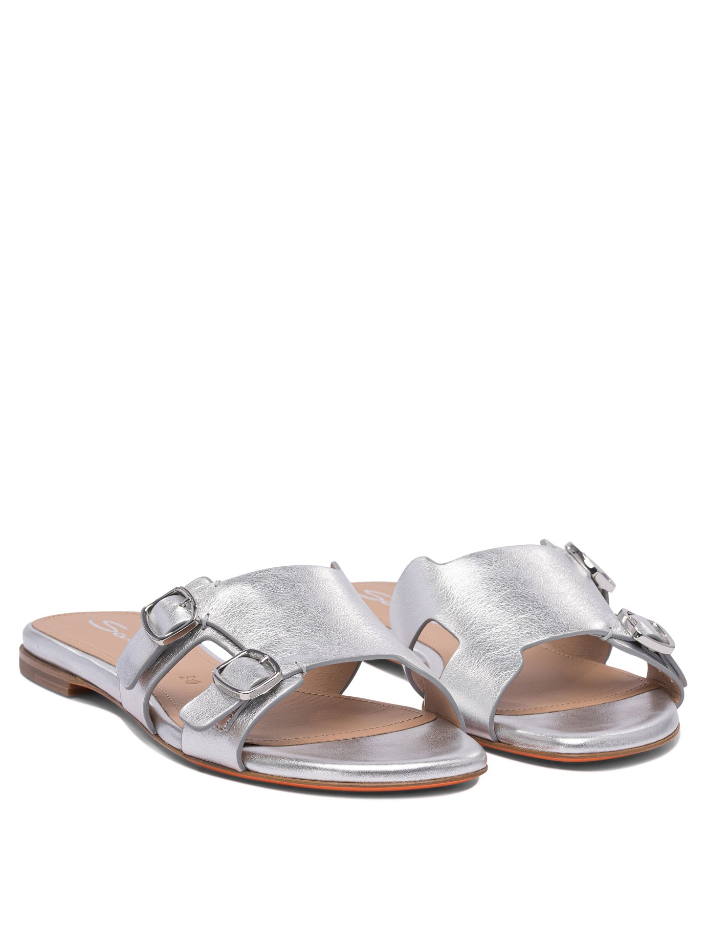 SANTONI Elegant Leather Sandals for Women