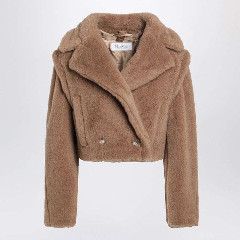 MAX MARA Mini Short Teddy Jacket