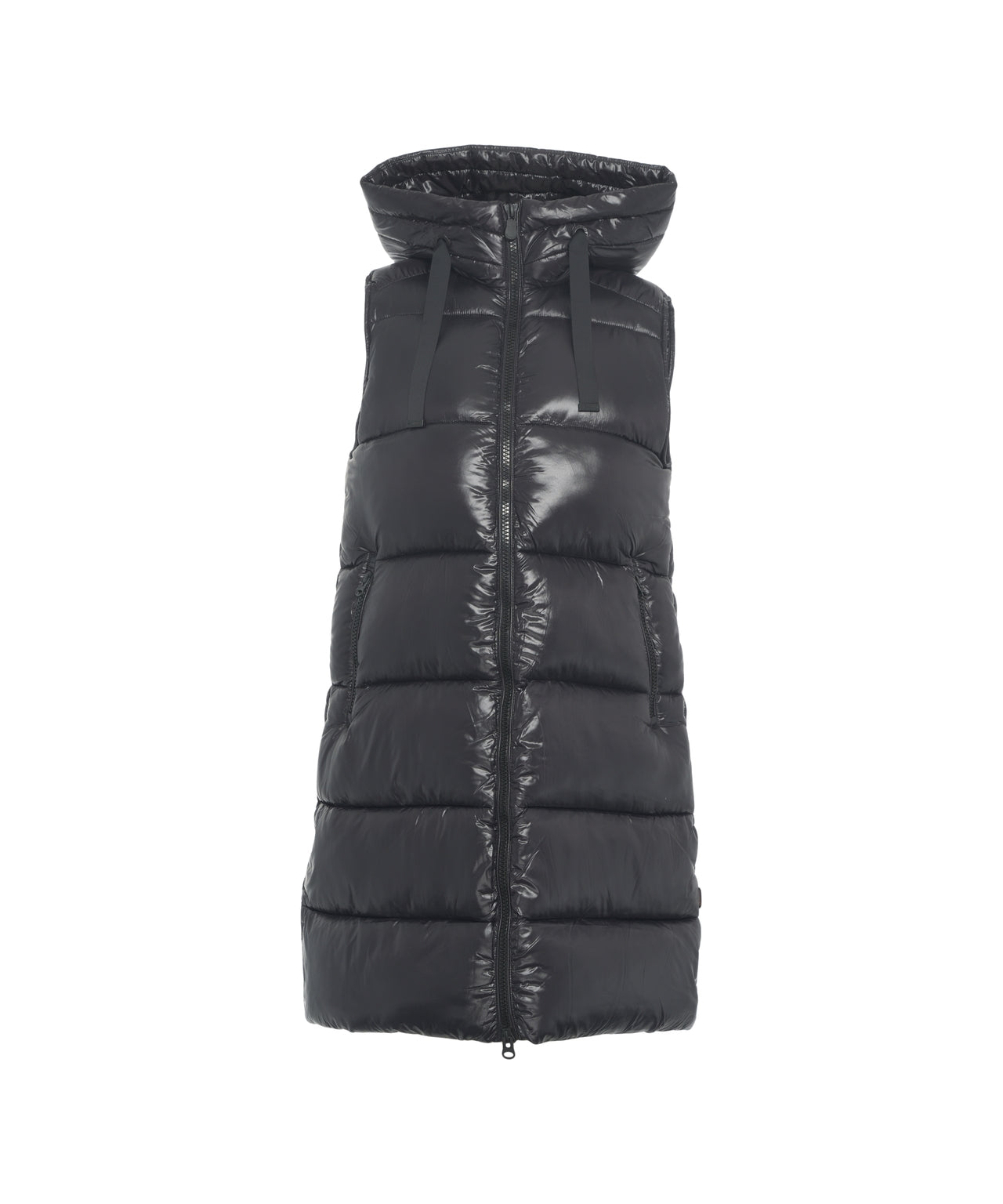 SAVE THE DUCK Stylish Long Quilted Gilet for Women