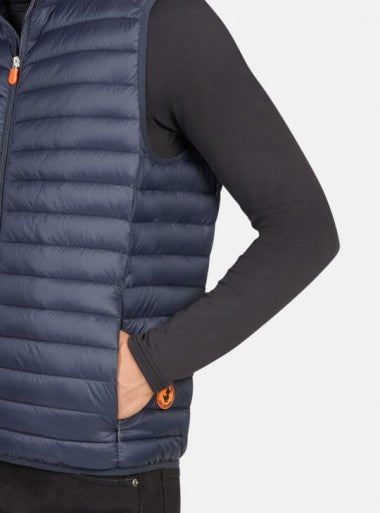SAVE THE DUCK Stylish Men's Vest - Lightweight Quilted Design