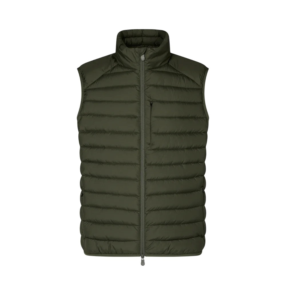 SAVE THE DUCK Men's Versatile Green Vest