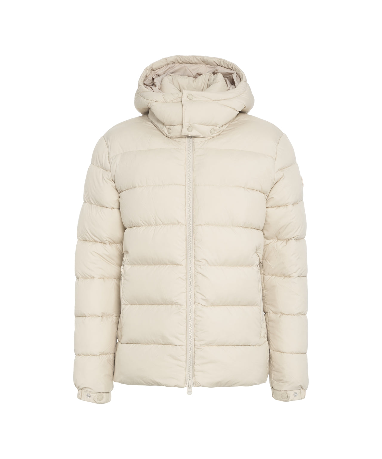 SAVE THE DUCK Men's Innovative Puffer Jacket with Fixed Hood