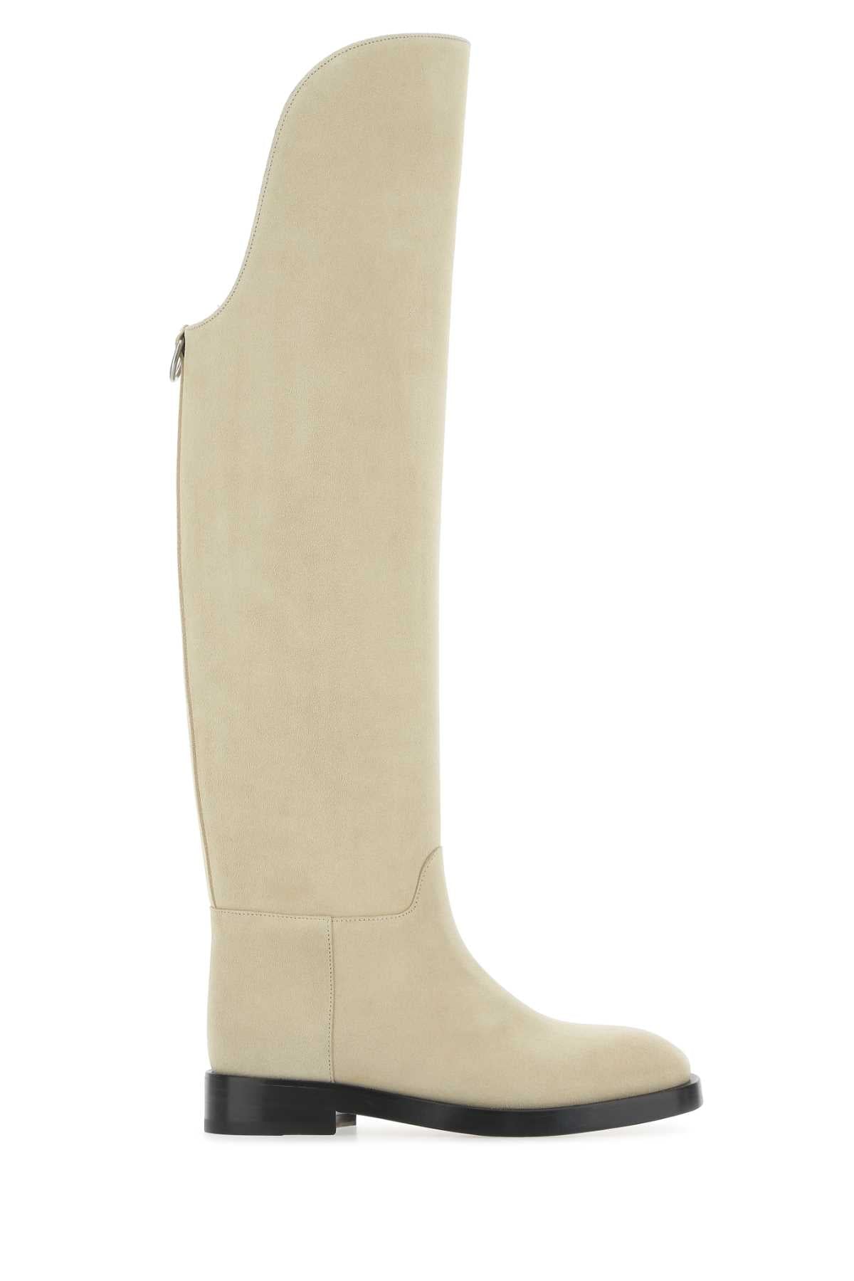 DURAZZI MILANO Women’s Suede Equestrian Boots