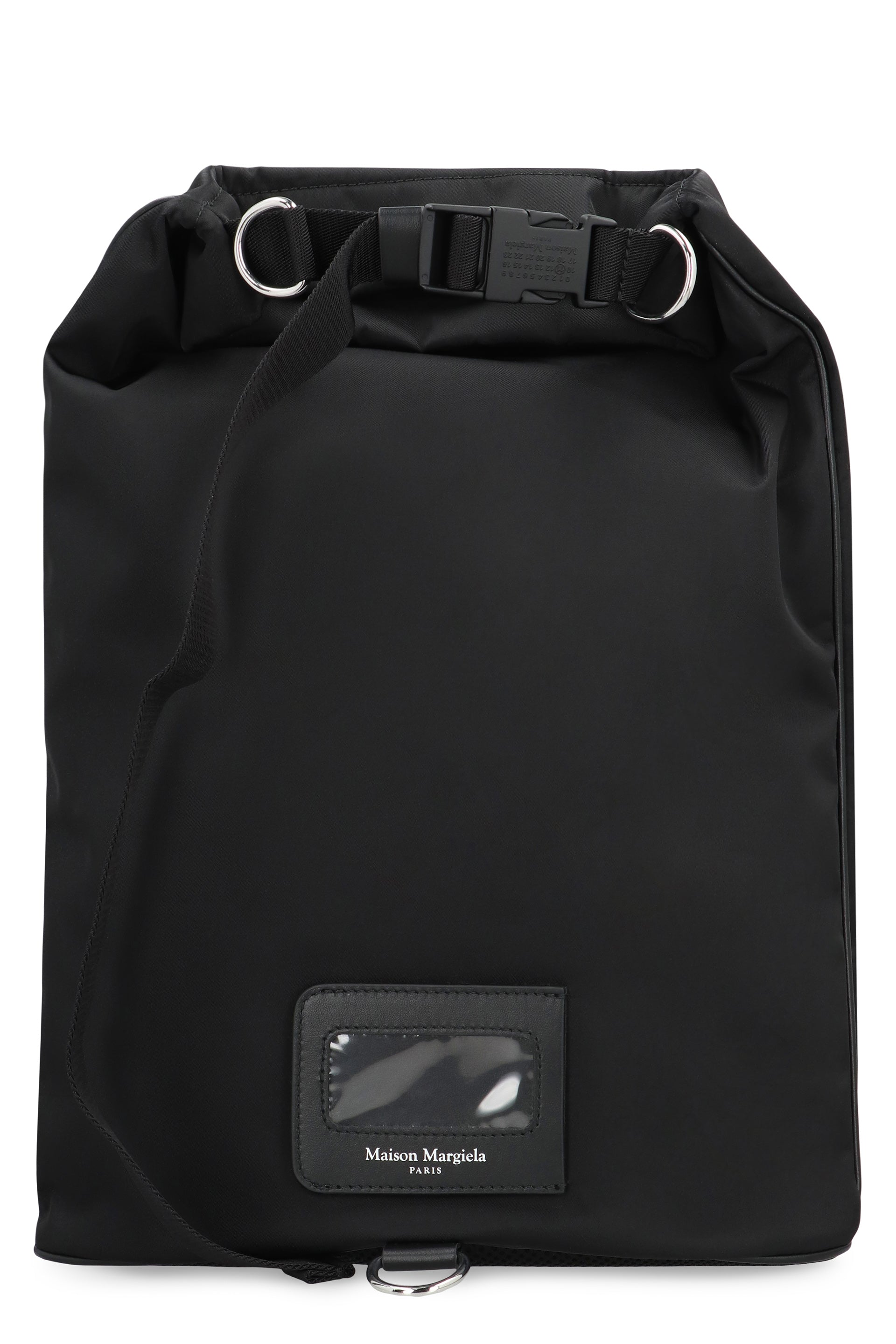 MAISON MARGIELA Technical Fabric Roll-Top Backpack - 29x44x10 cm