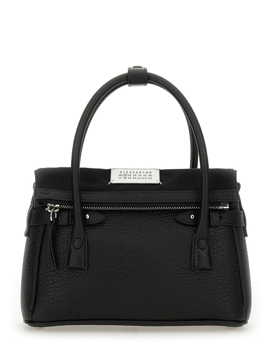MAISON MARGIELA Mini East West Leather Handbag - Small Size