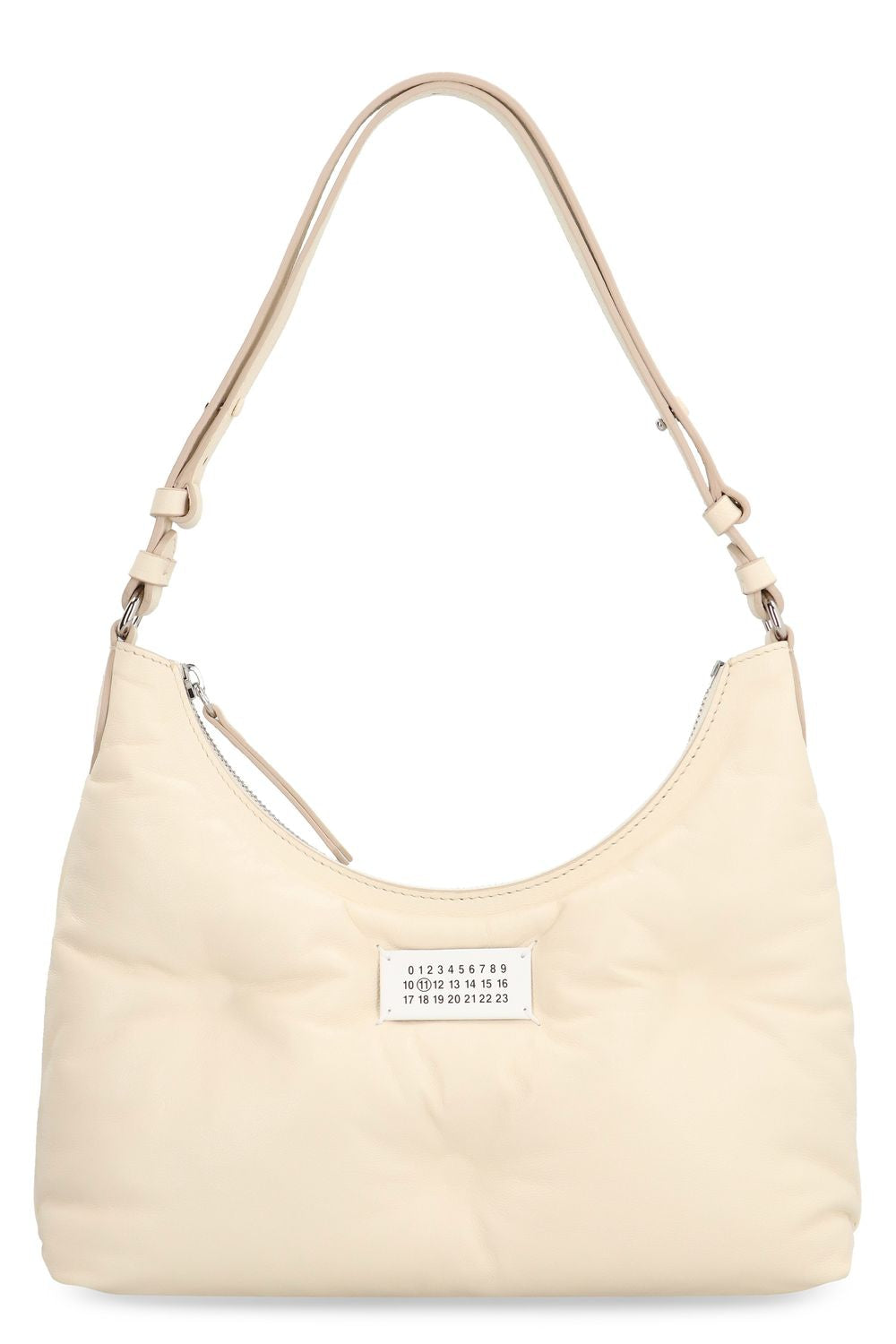 MAISON MARGIELA Glam Slam Leather Hobo Handbag - 28 cm x 21 cm