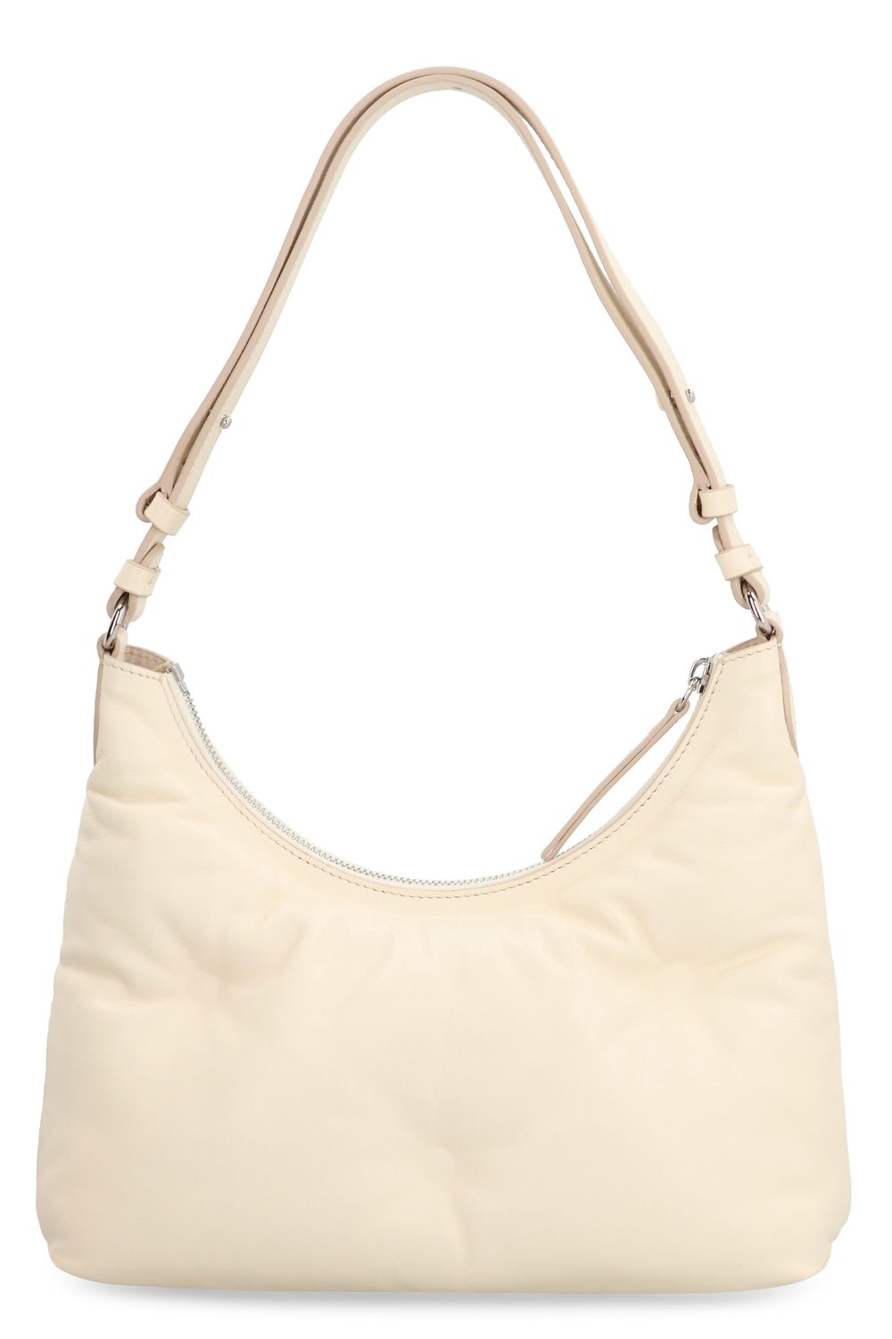 MAISON MARGIELA Glam Slam Leather Hobo Handbag - 28 cm x 21 cm